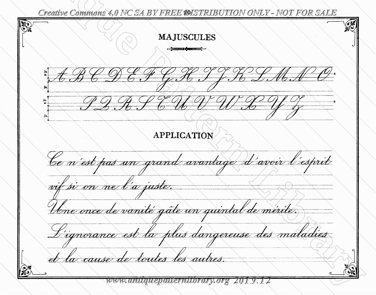 E-WM033 Recueil Methodique de Principes de l'Ecriture