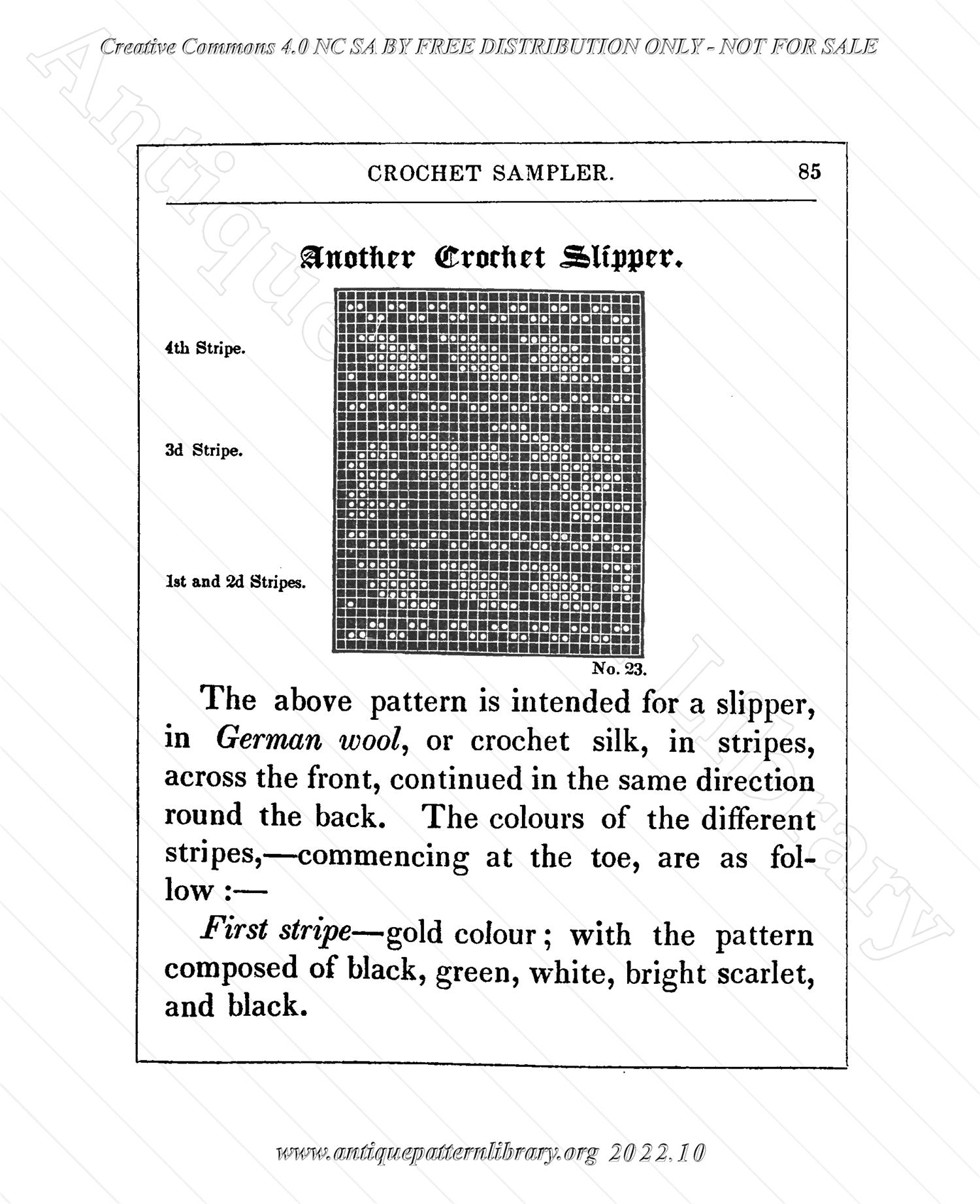 E-WM115 My Crochet Sampler