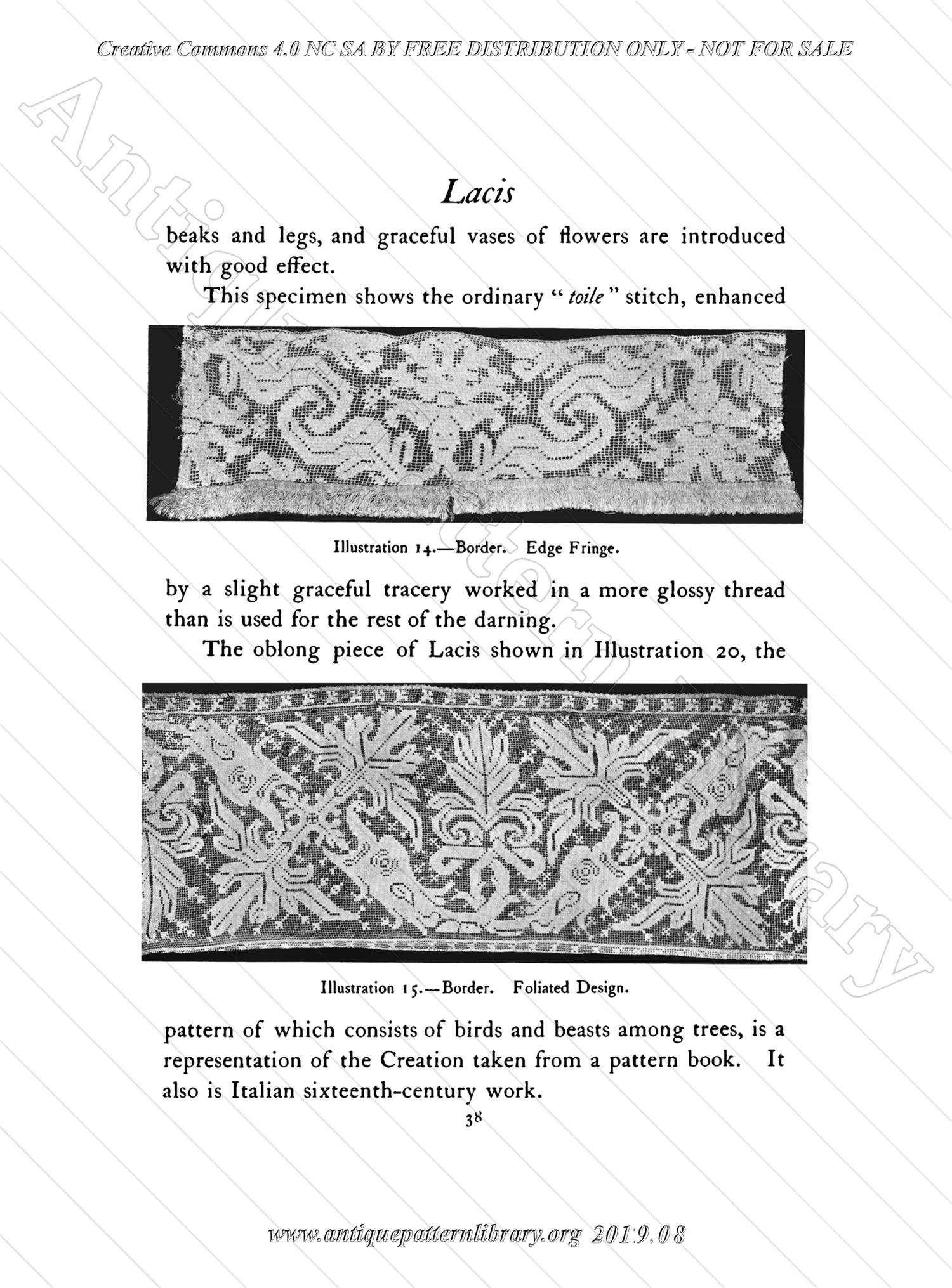 E-YS014 Lacis (Filet Brode)