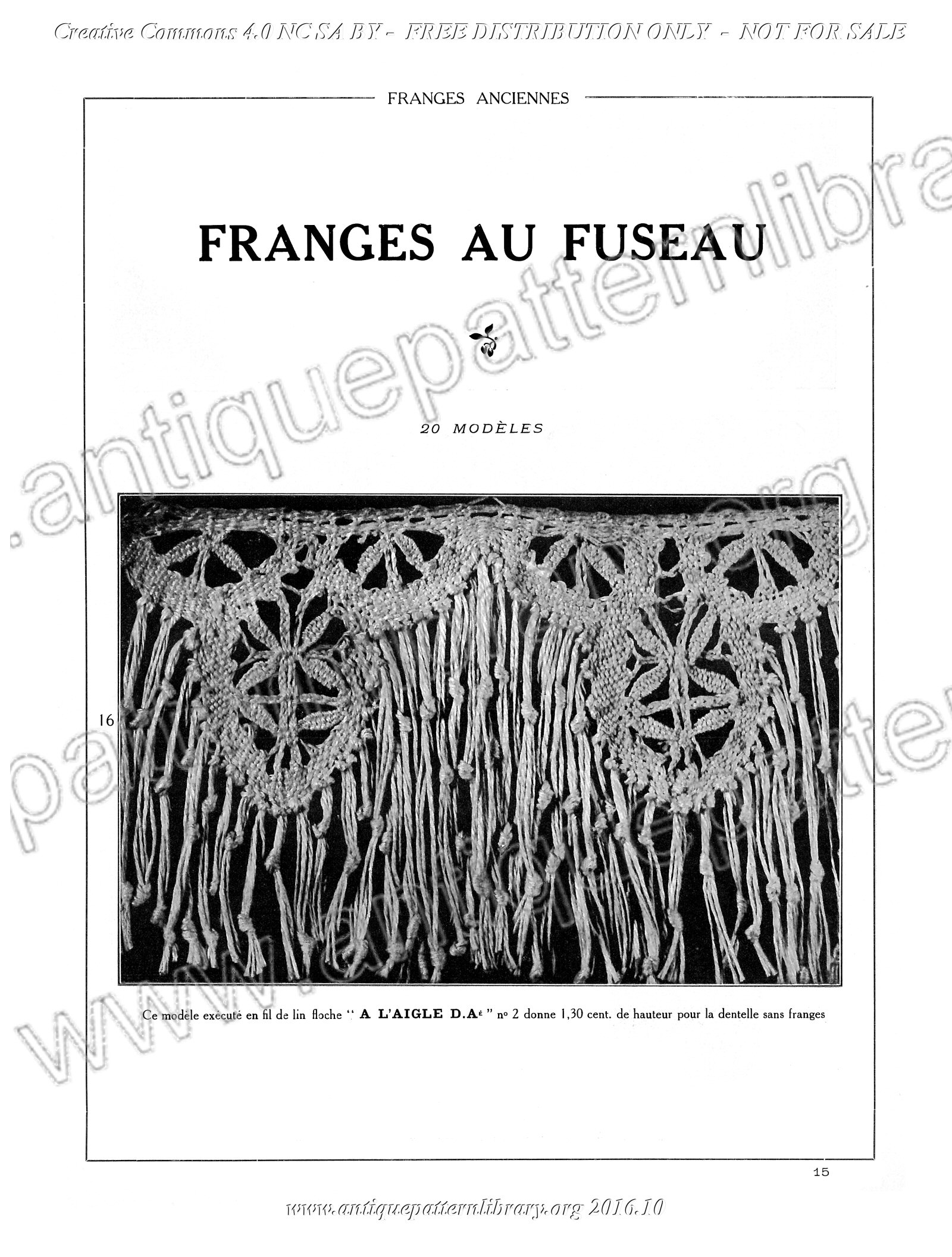 F-II001 Franges Anciennes