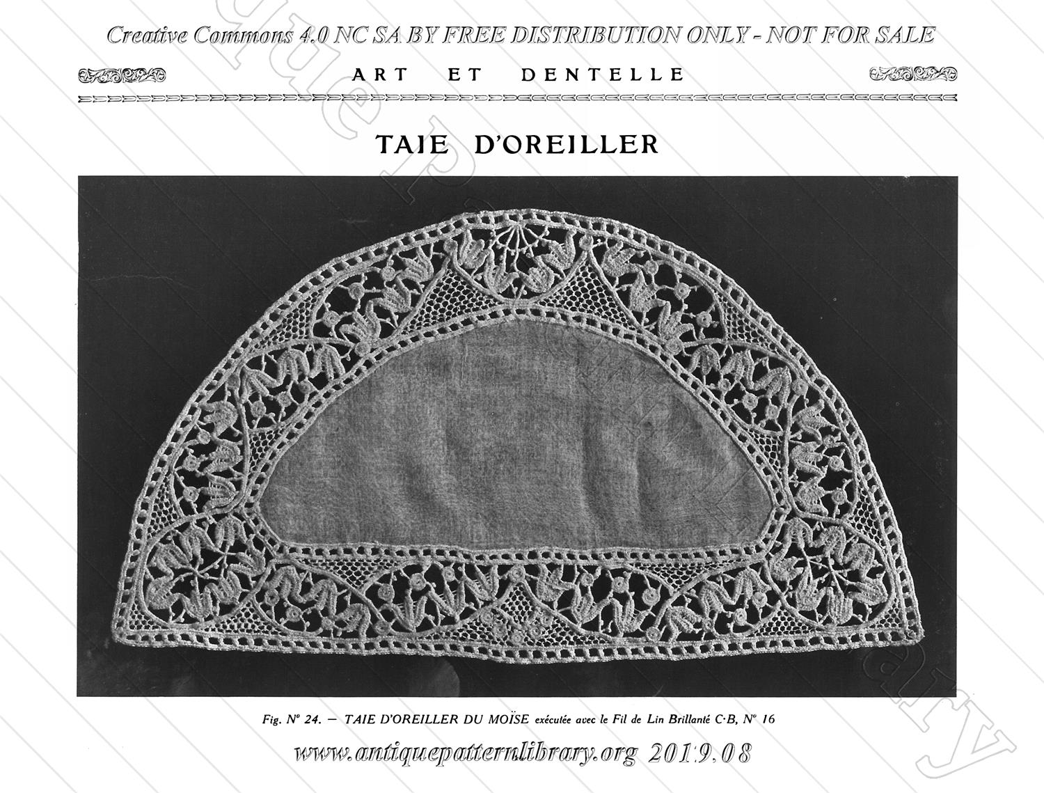 F-II004 Le Venise au Crochet - Objets de Layette