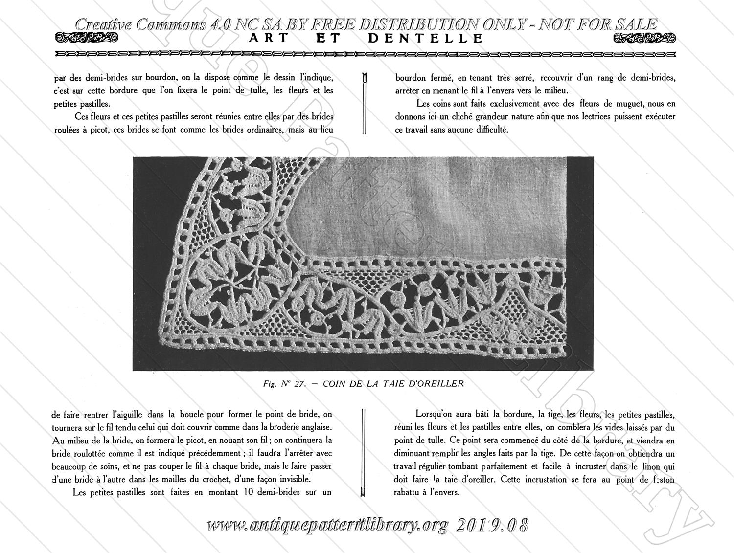 F-II004 Le Venise au Crochet - Objets de Layette