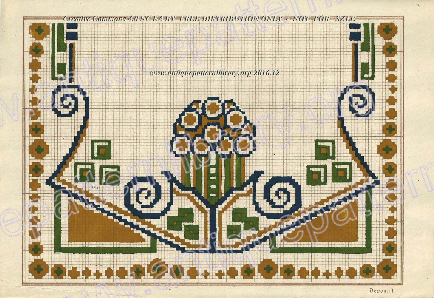 F-IS009 Moderne Stickvorlagen, Dessins de broderies modernes