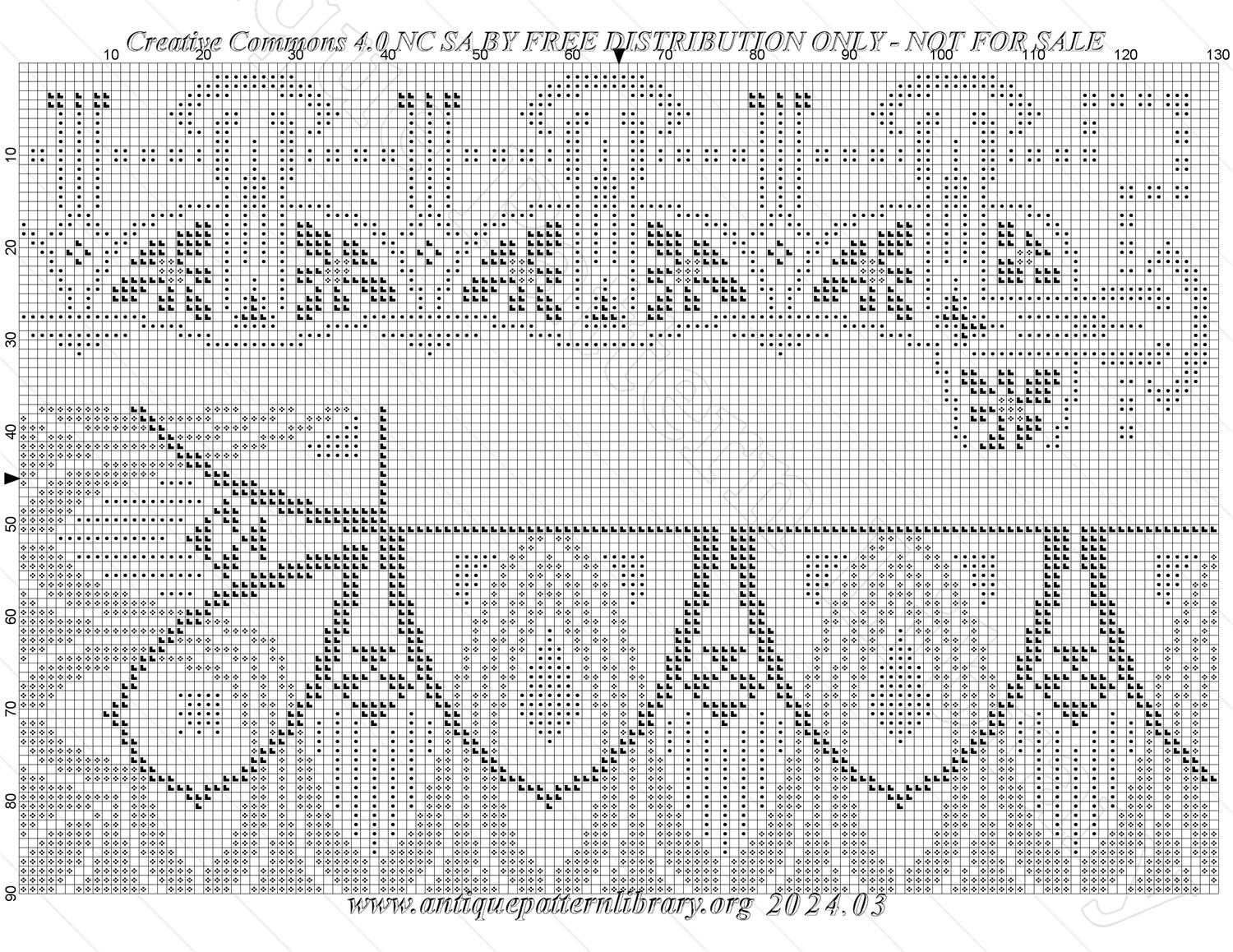 F-IS010 Six Art Deco patterns in a leporello without front cover