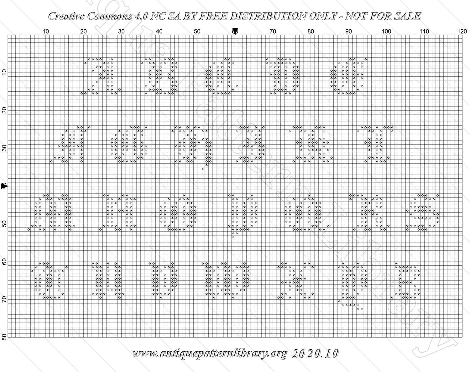 F-IS114 Moderne Stickvorlagen No. 242