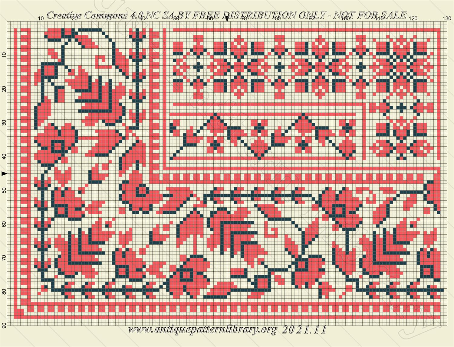 F-IS128 Moderne Stickvorlagen - No. 774