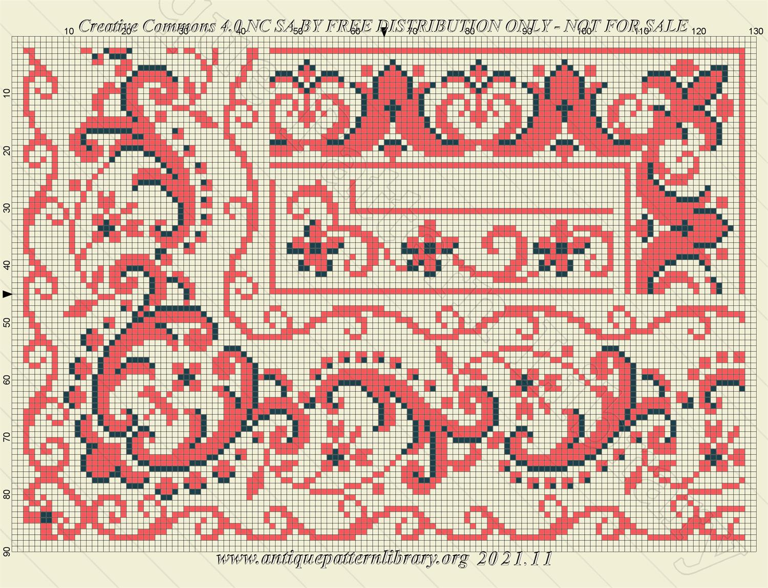 F-IS128 Moderne Stickvorlagen - No. 774