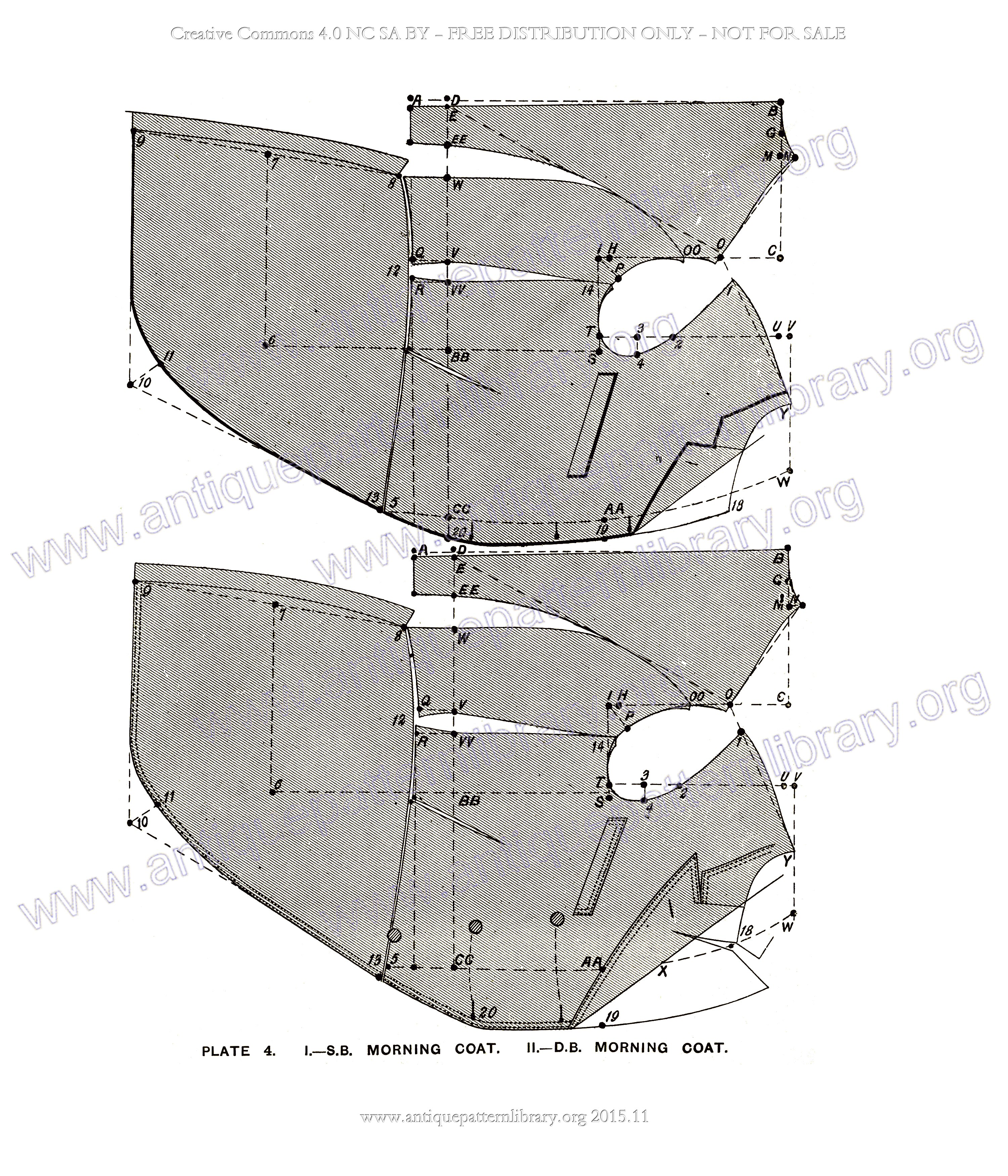 F-PK001 The Sectional System of Gentlemen's Garment Cutting