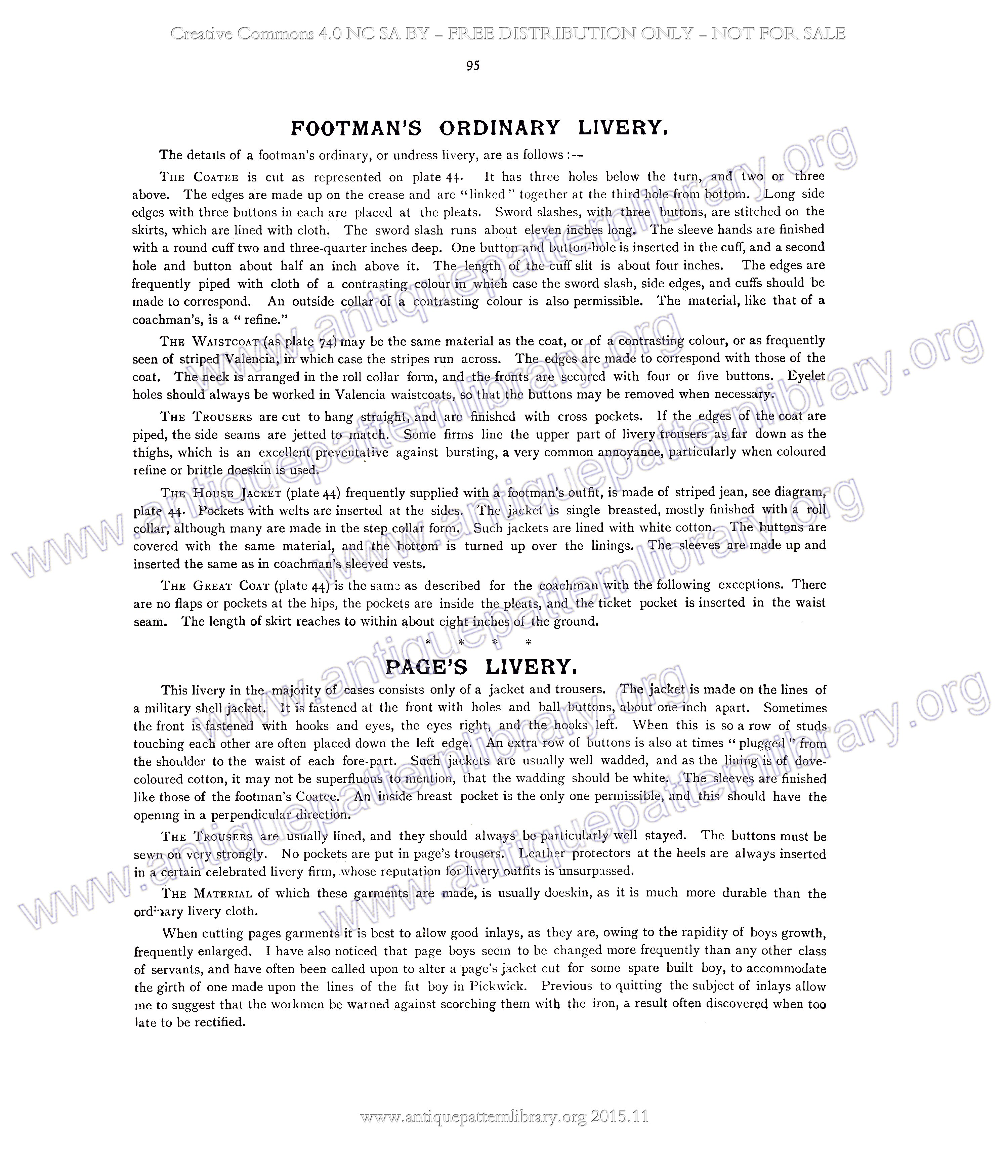 F-PK001 The Sectional System of Gentlemen's Garment Cutting