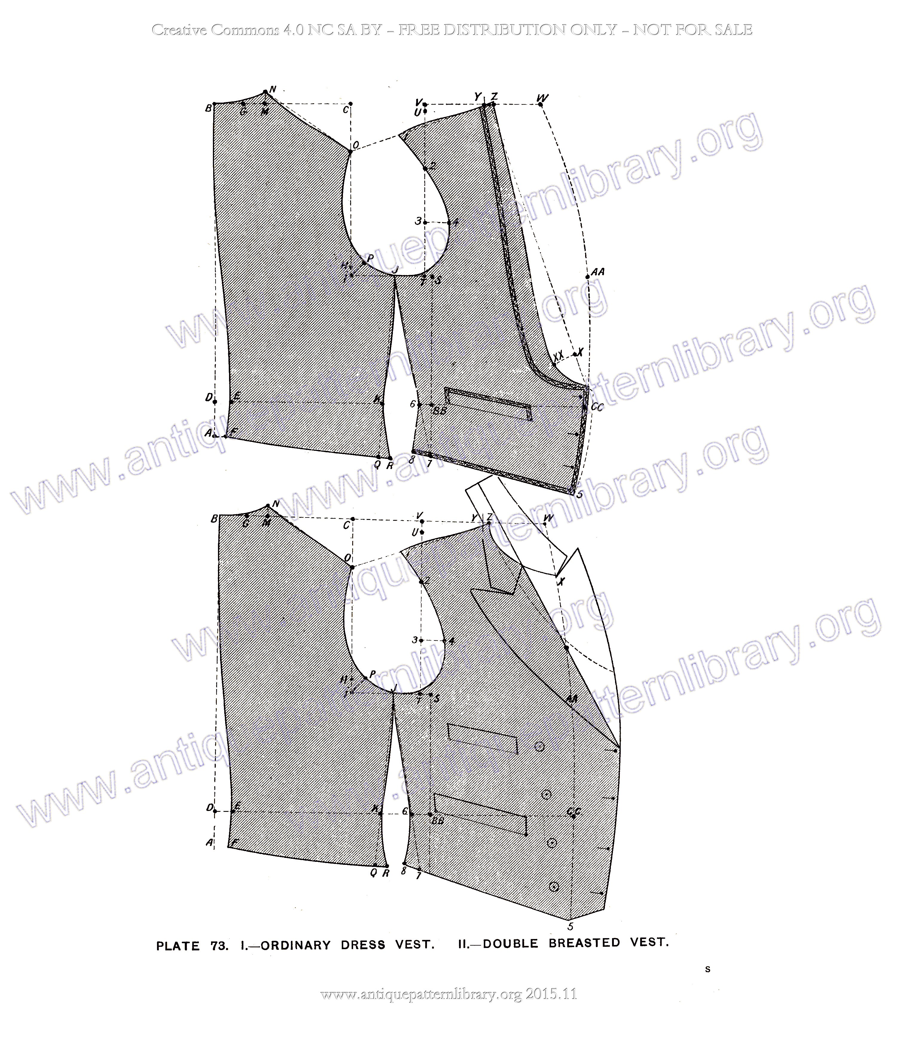 F-PK001 The Sectional System of Gentlemen's Garment Cutting