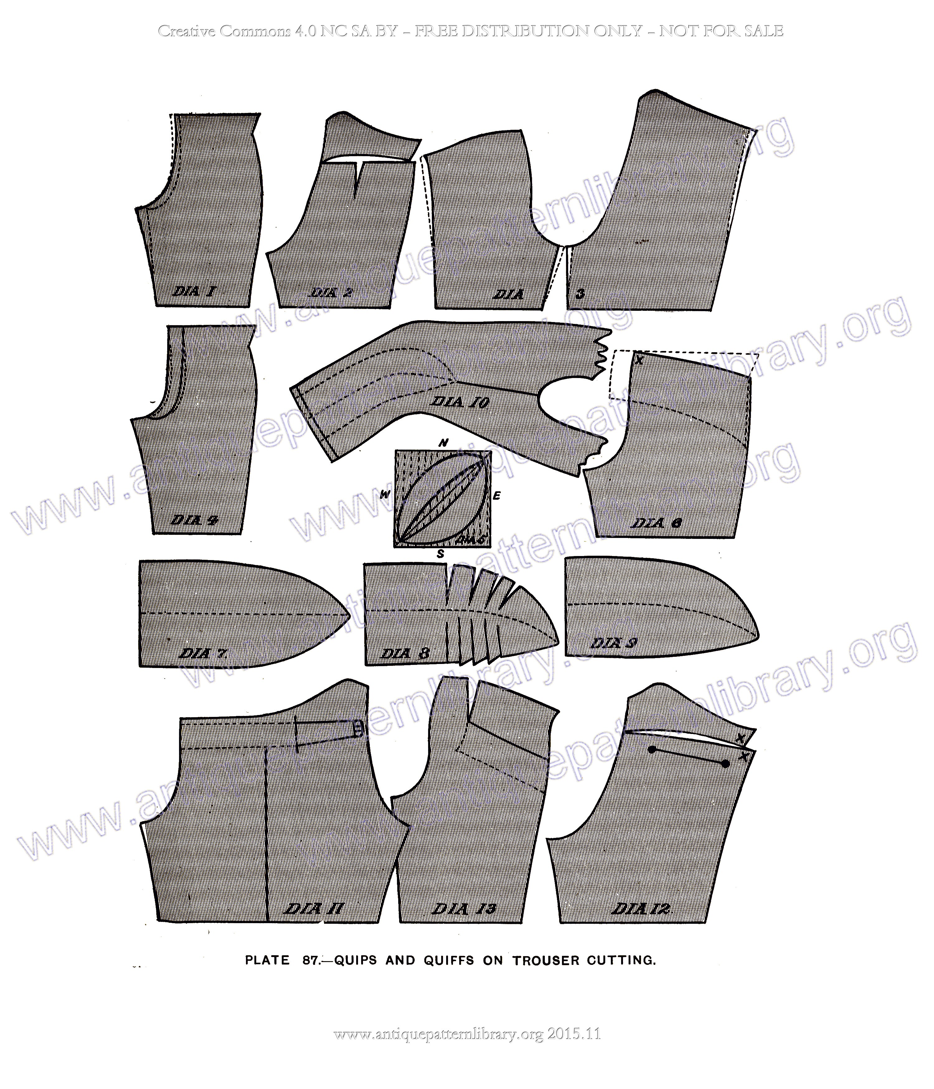 F-PK001 The Sectional System of Gentlemen's Garment Cutting