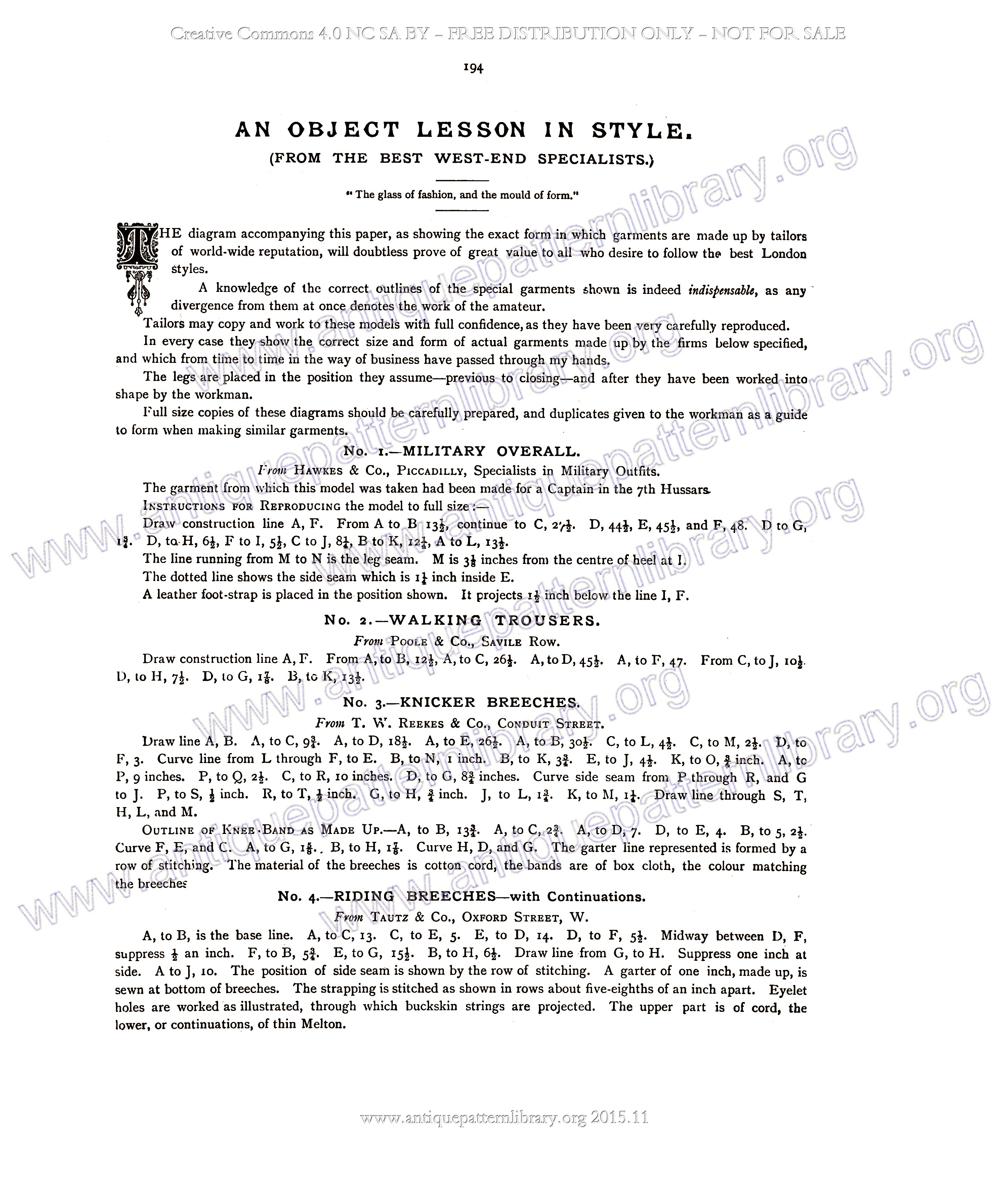 F-PK001 The Sectional System of Gentlemen's Garment Cutting