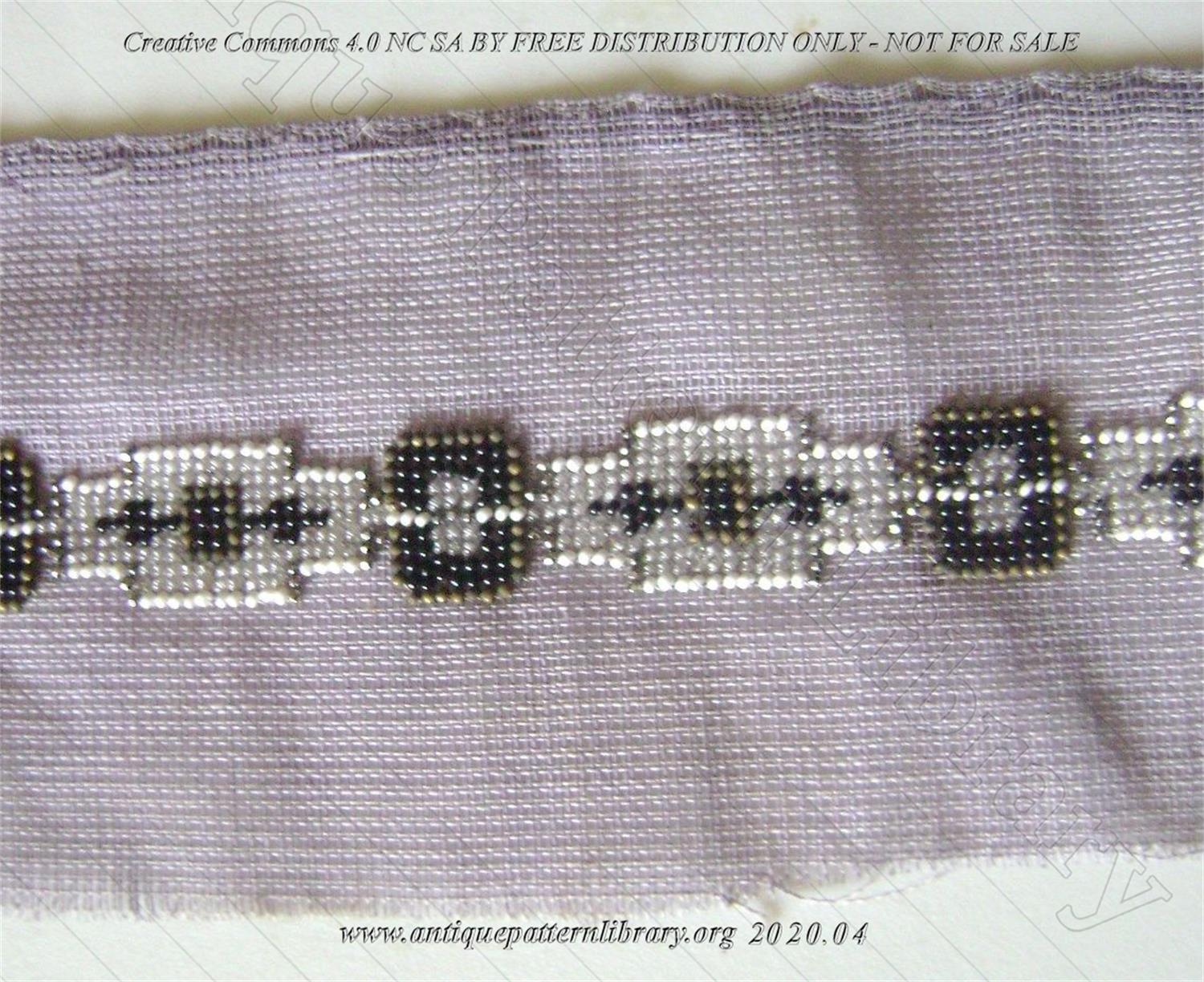 F-SN002 Beaded border design