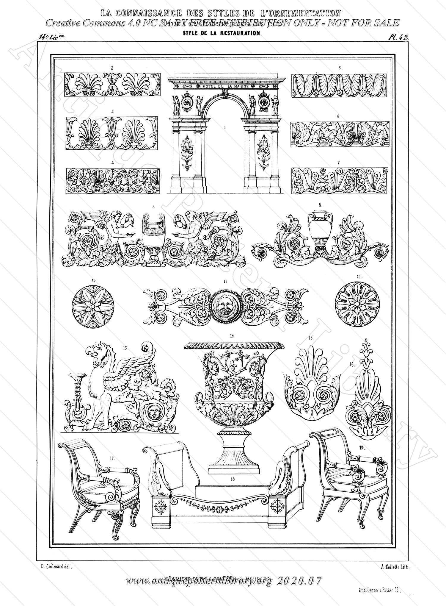 F-WM079 La Connaissances des Styles d'Ornamentation