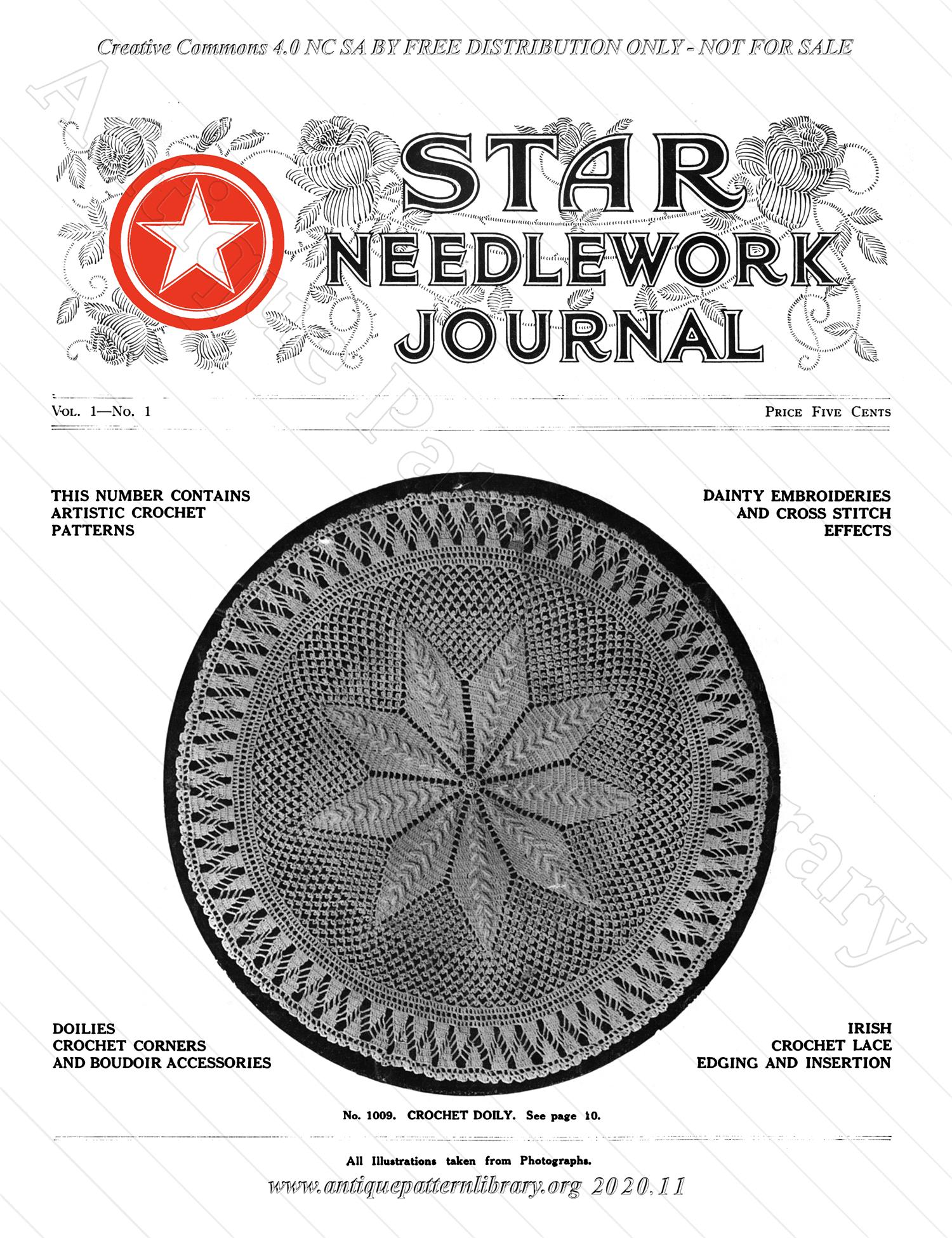 F-WM135 Star Needlework Journal