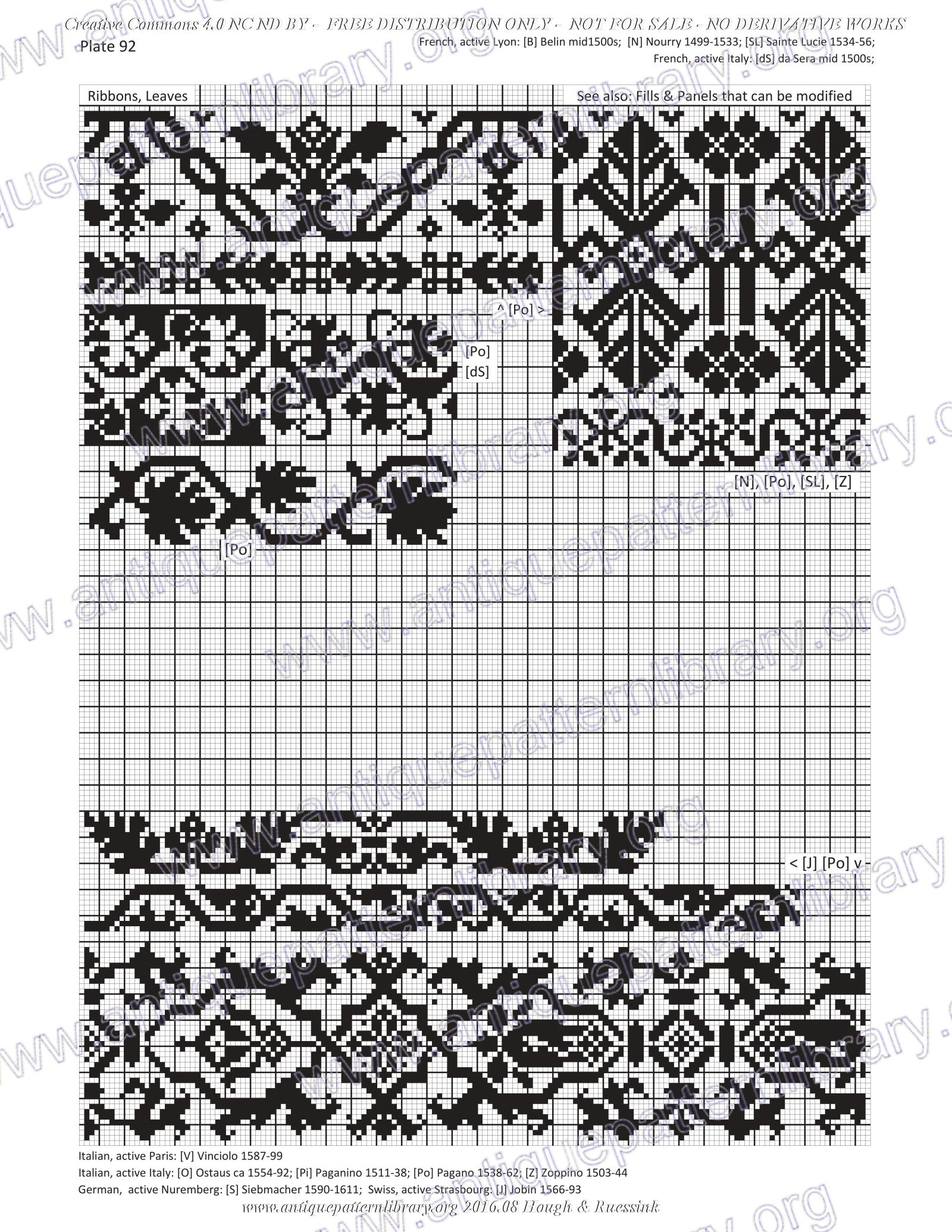 G-HH001 Design Elements of Renaissance Embroidery
No derivative use allowed