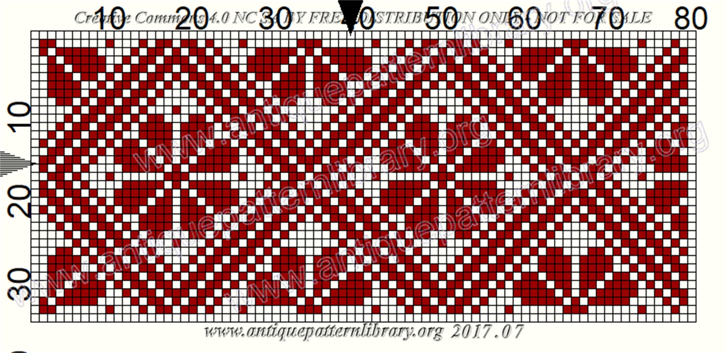 H-CH002 Selected patterns from a weavers draft manual