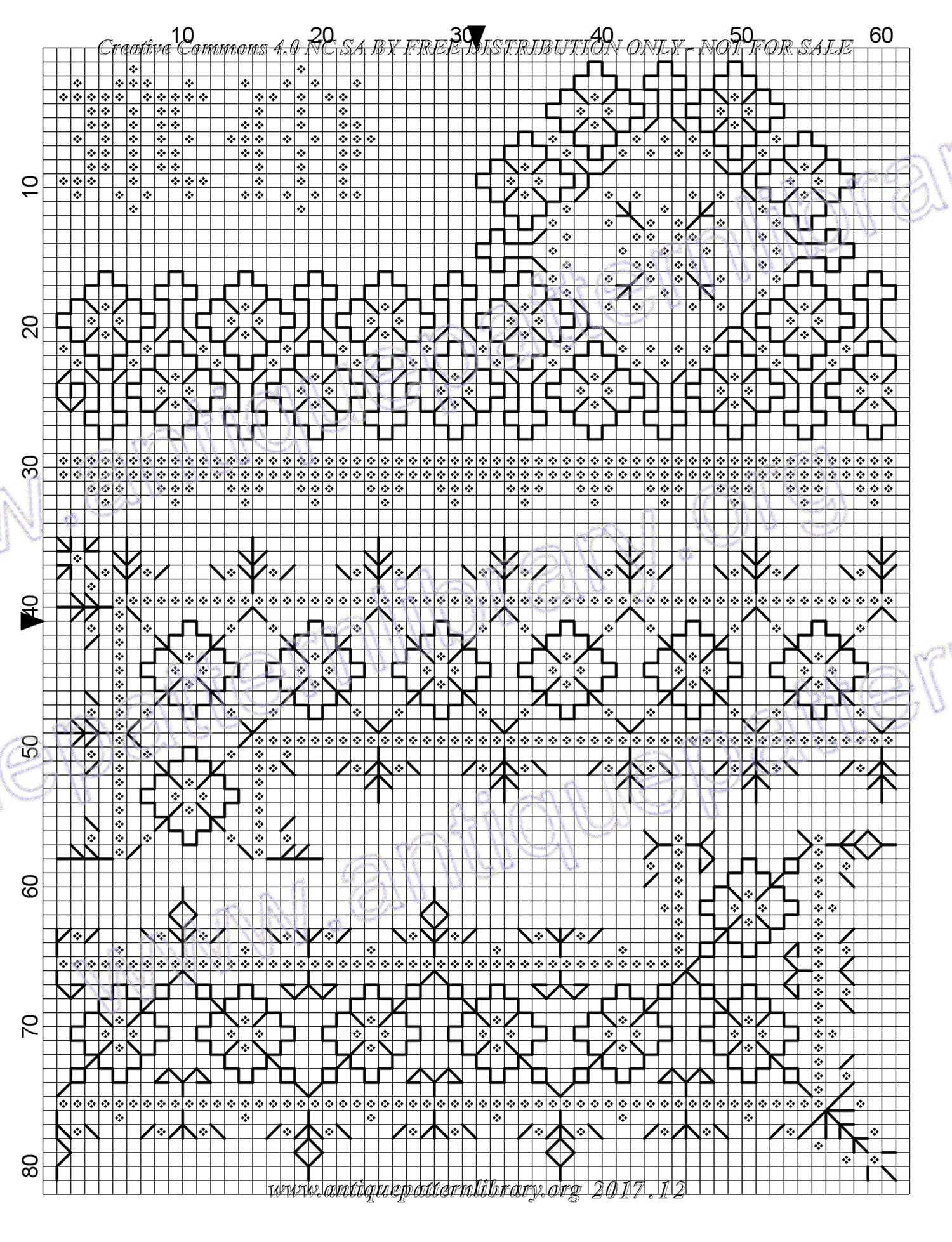 H-FR109 Stickmuster fur Schule und Haus