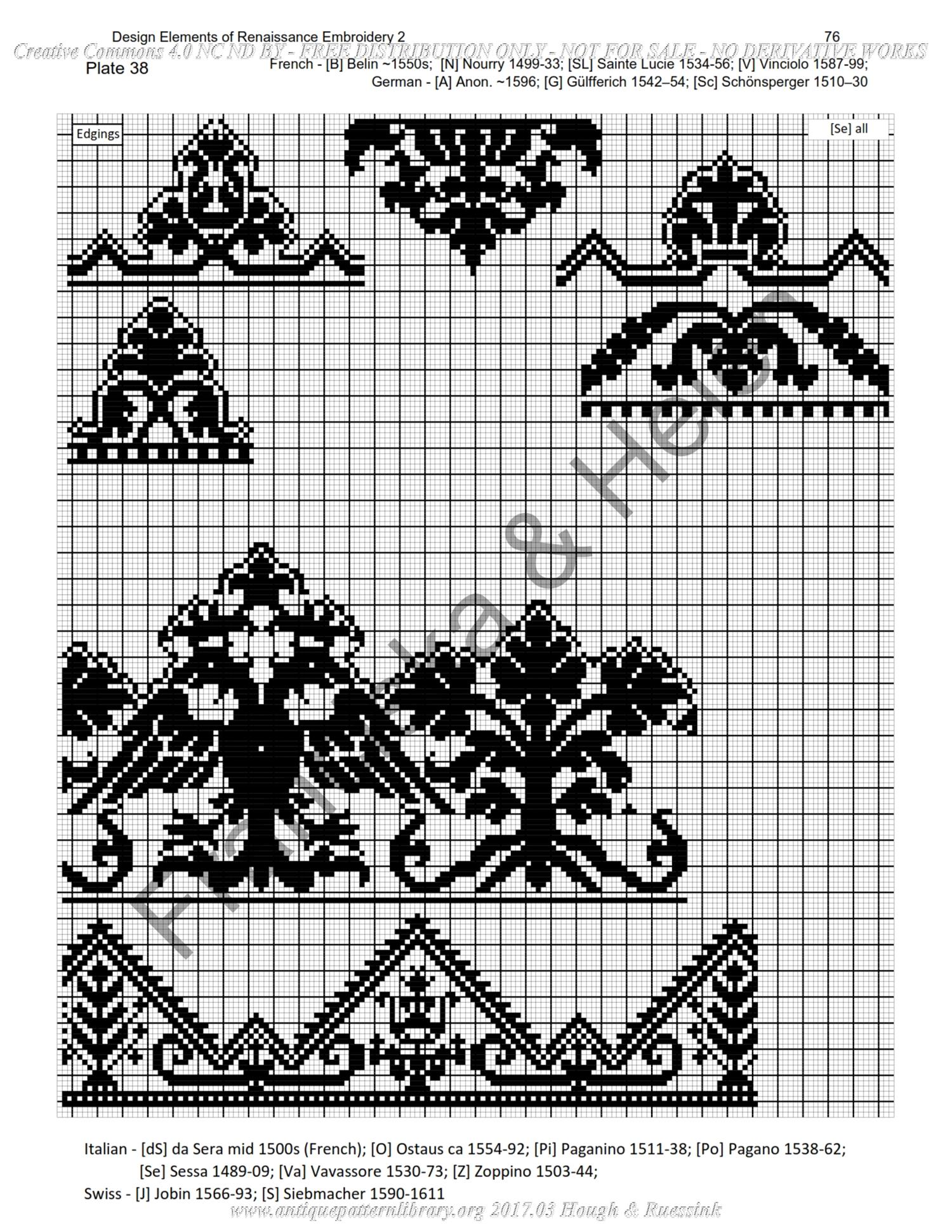 H-HH001 Design Elements of Renaissance Embroidery 2