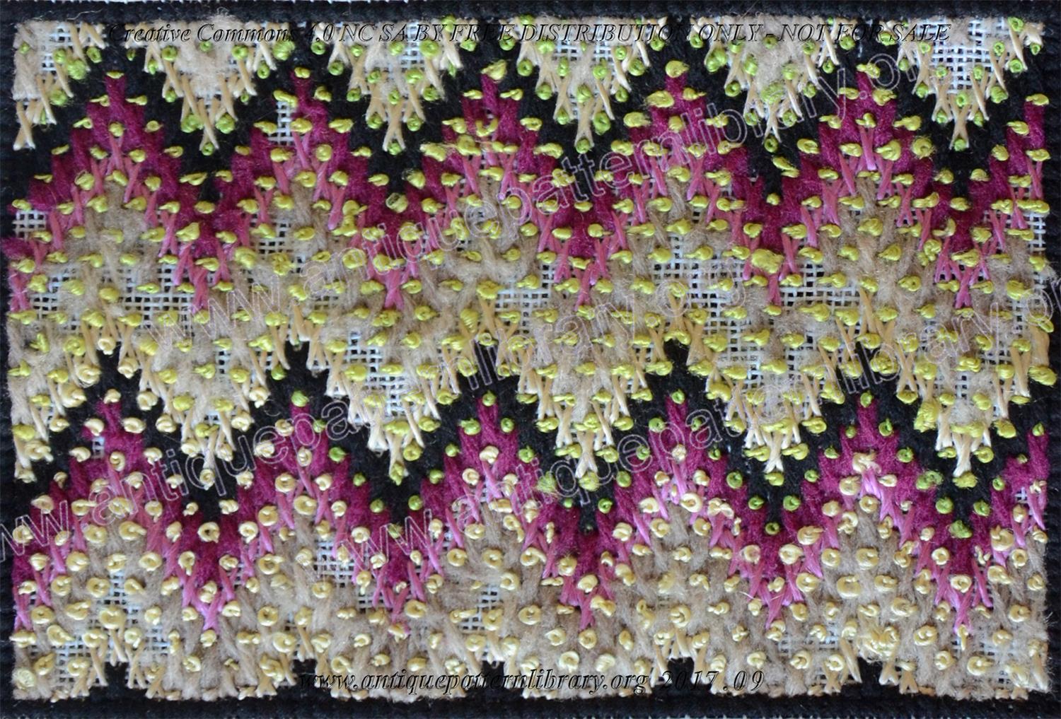 H-LZ001 Woolwork sampler