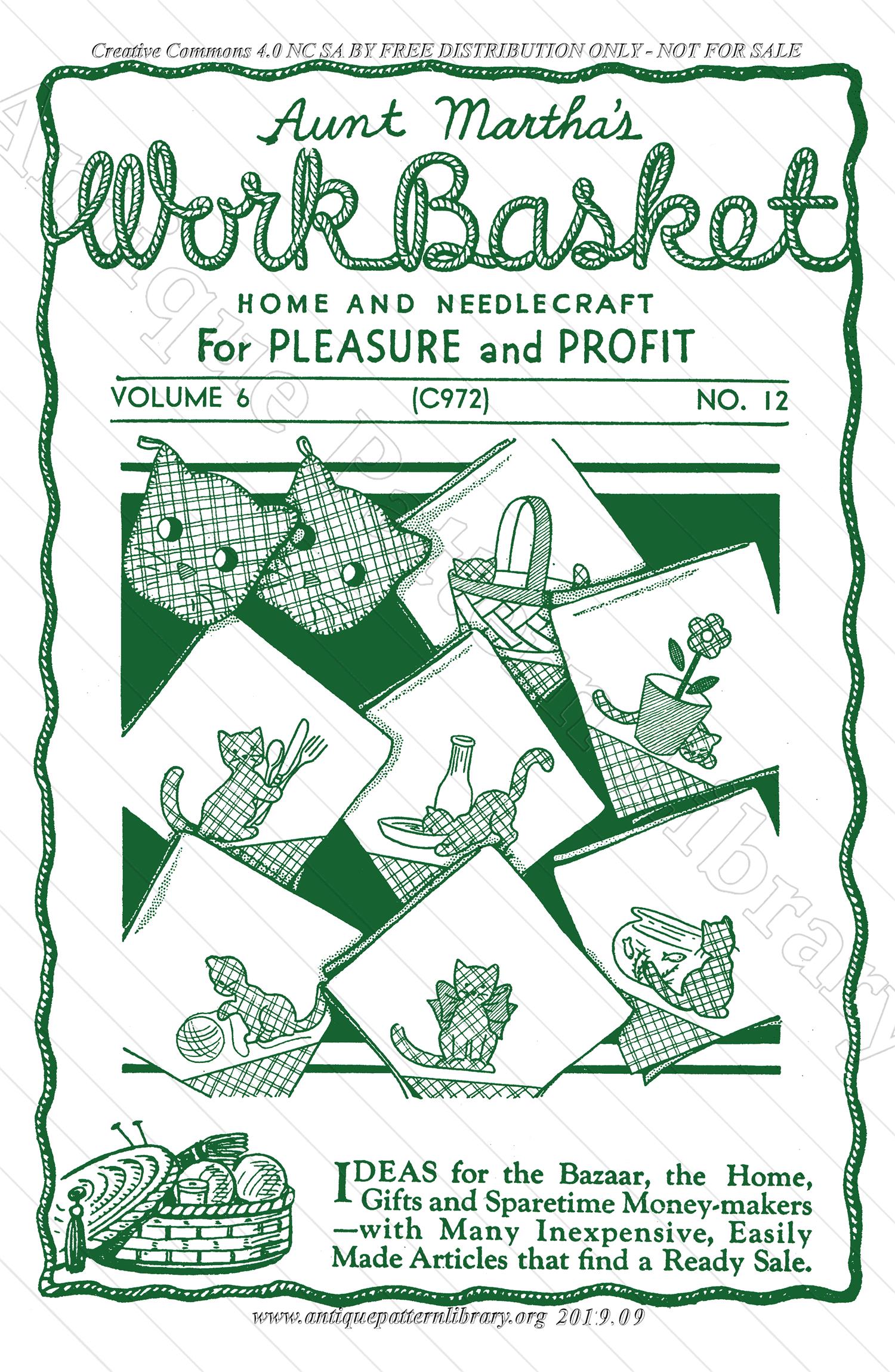 H-ML067 The Workbasket Vol. 6 No. 12