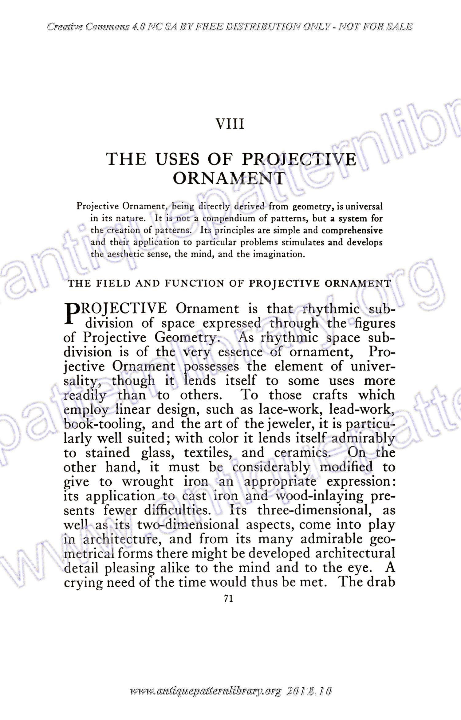 H-XX013 Projective Ornament