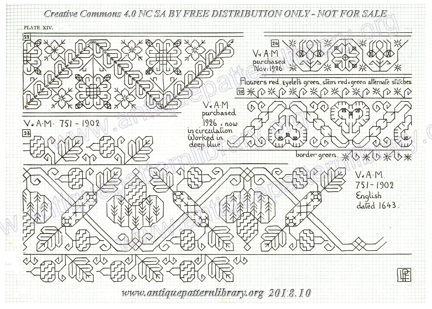 H-XX086 Double-Running or Back Stitch