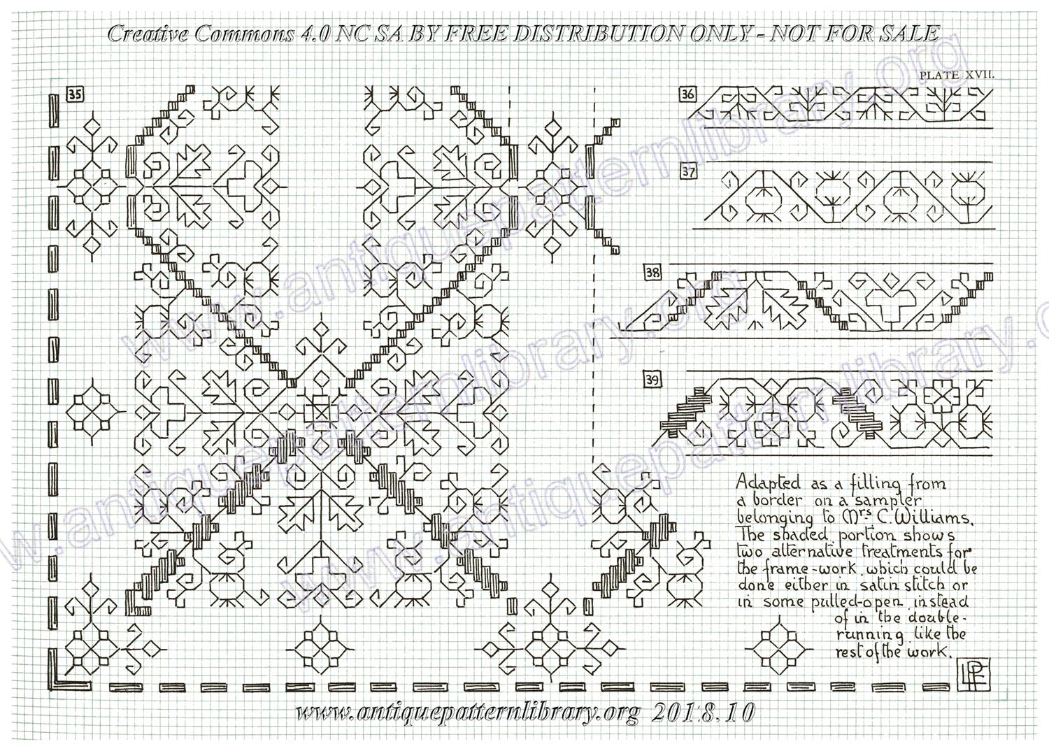 H-XX086 Double-Running or Back Stitch