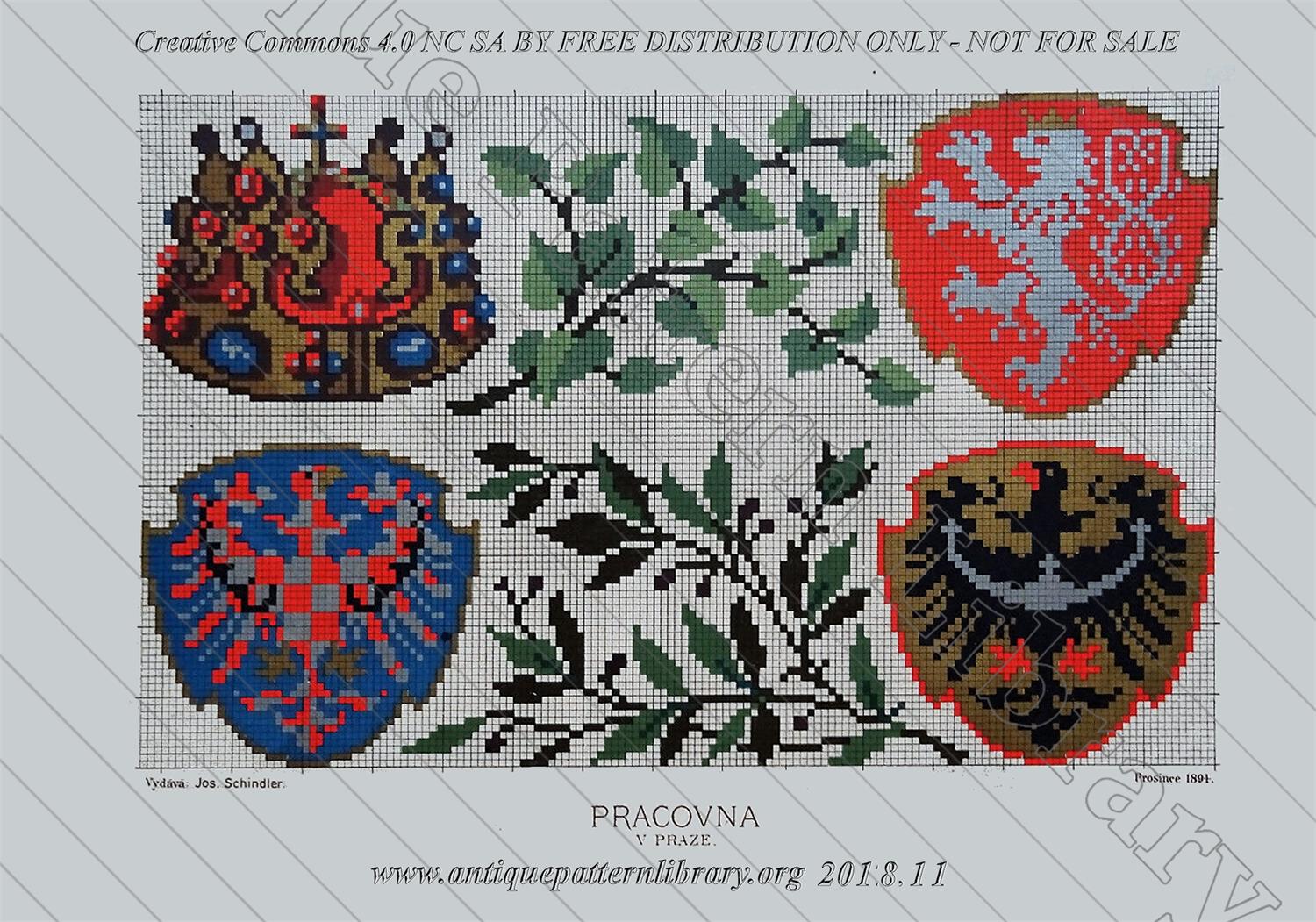 I-ES001 Four Heraldic Motifs