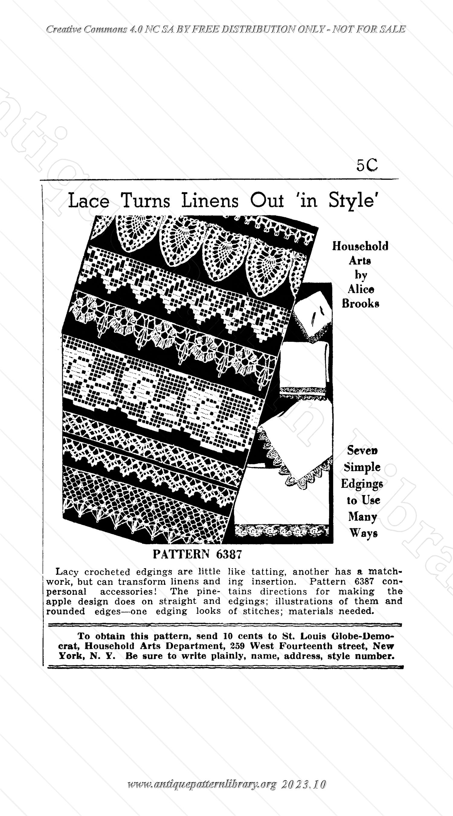 I-SG008 Pattern advertisements