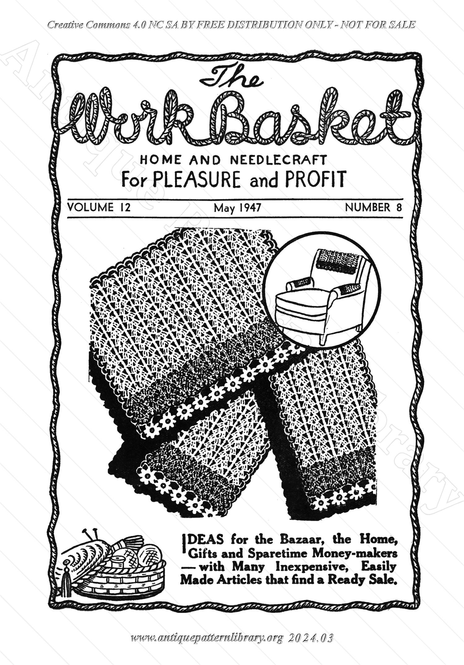 I-WB128 The Workbasket Volume 12 Number 8 May 2-940