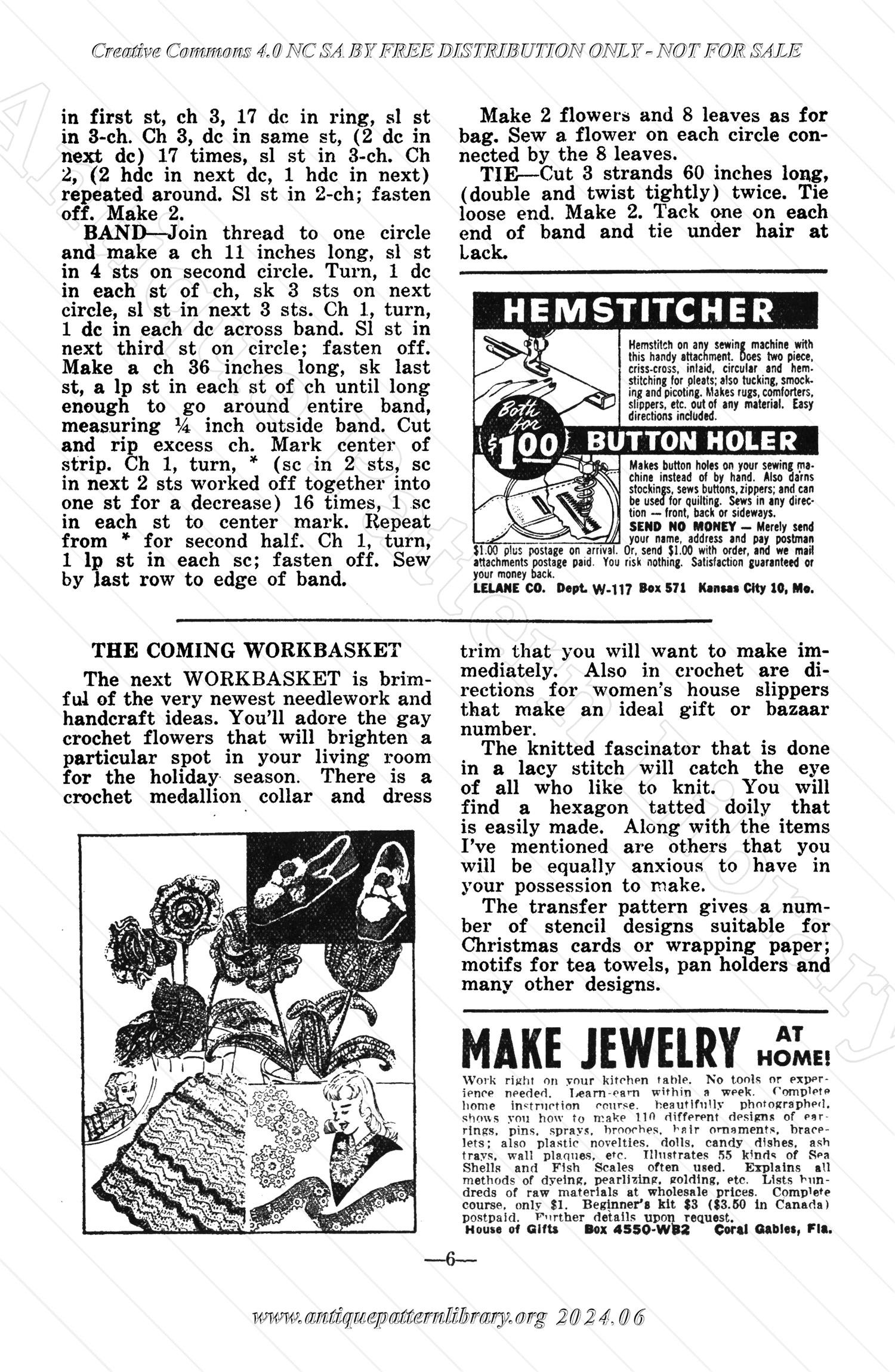 I-WB132 The Workbasket Vol. 13 November 1948 No. 2