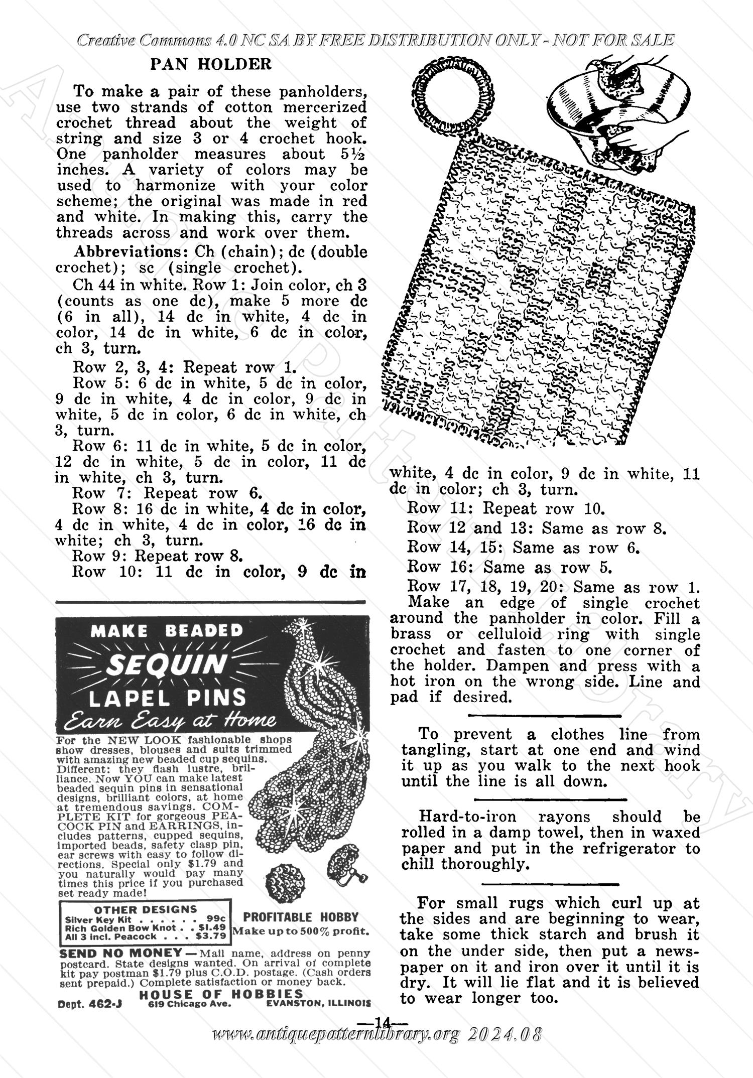 I-WB13A The Workbasket Volume 13 July 1948 No. 10