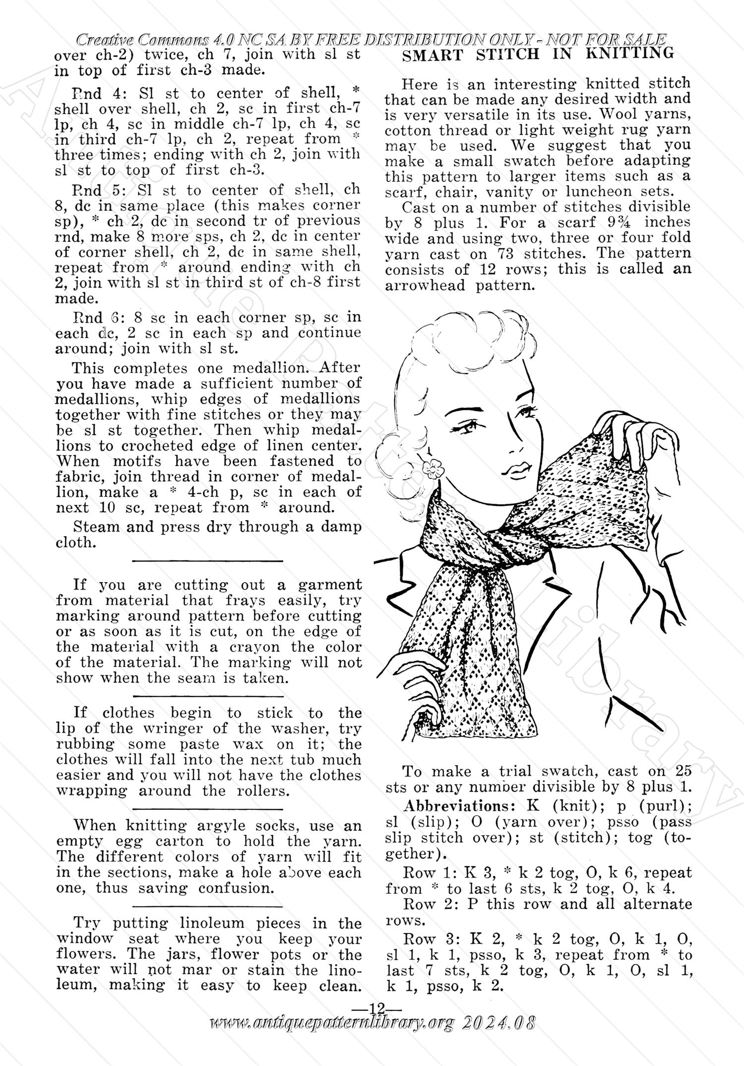 I-WB13B The Workbasket Volume 13 August 1948 No. 11