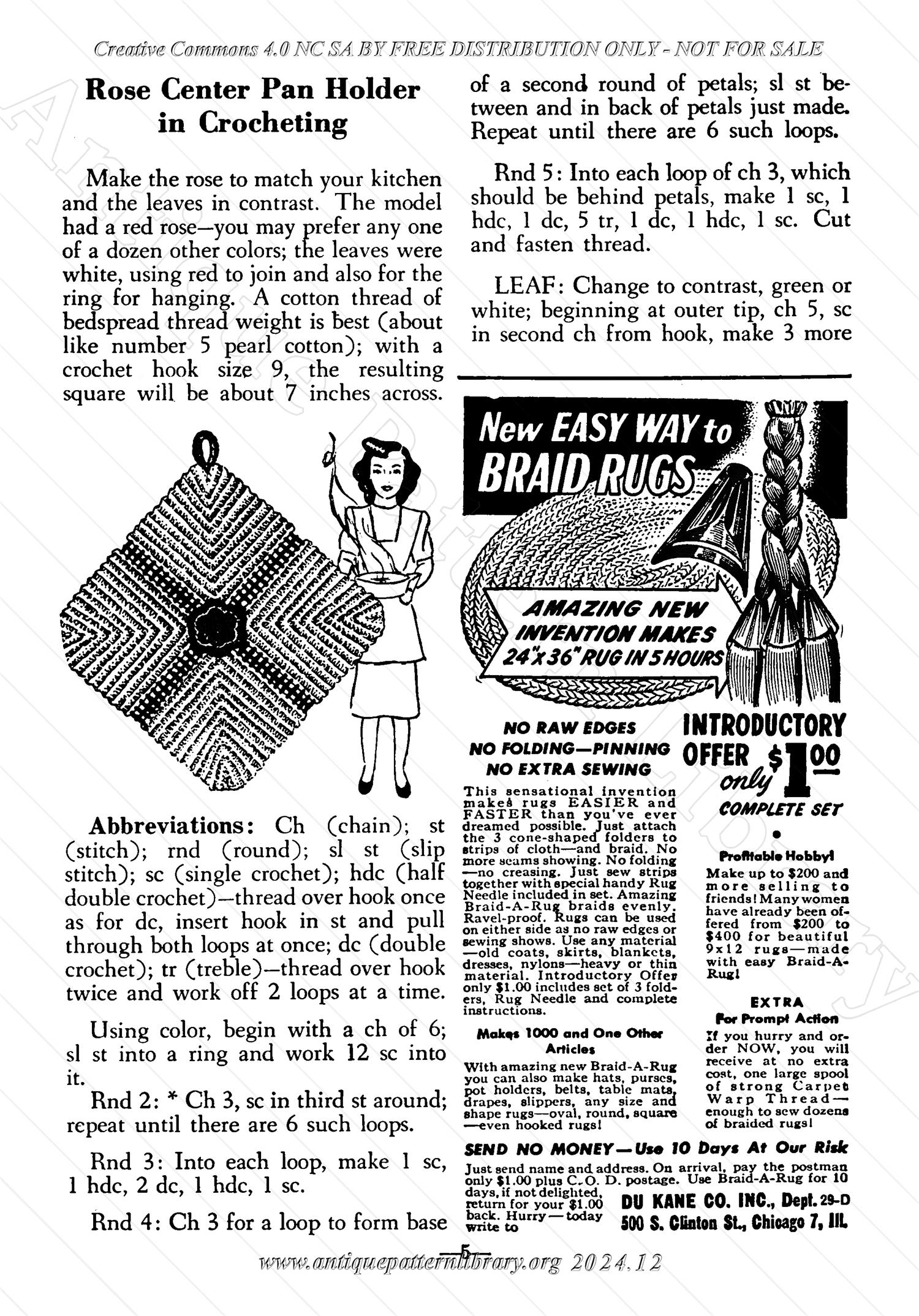 I-WB147 The Workbasket Volume 14 April 1949 No. 7