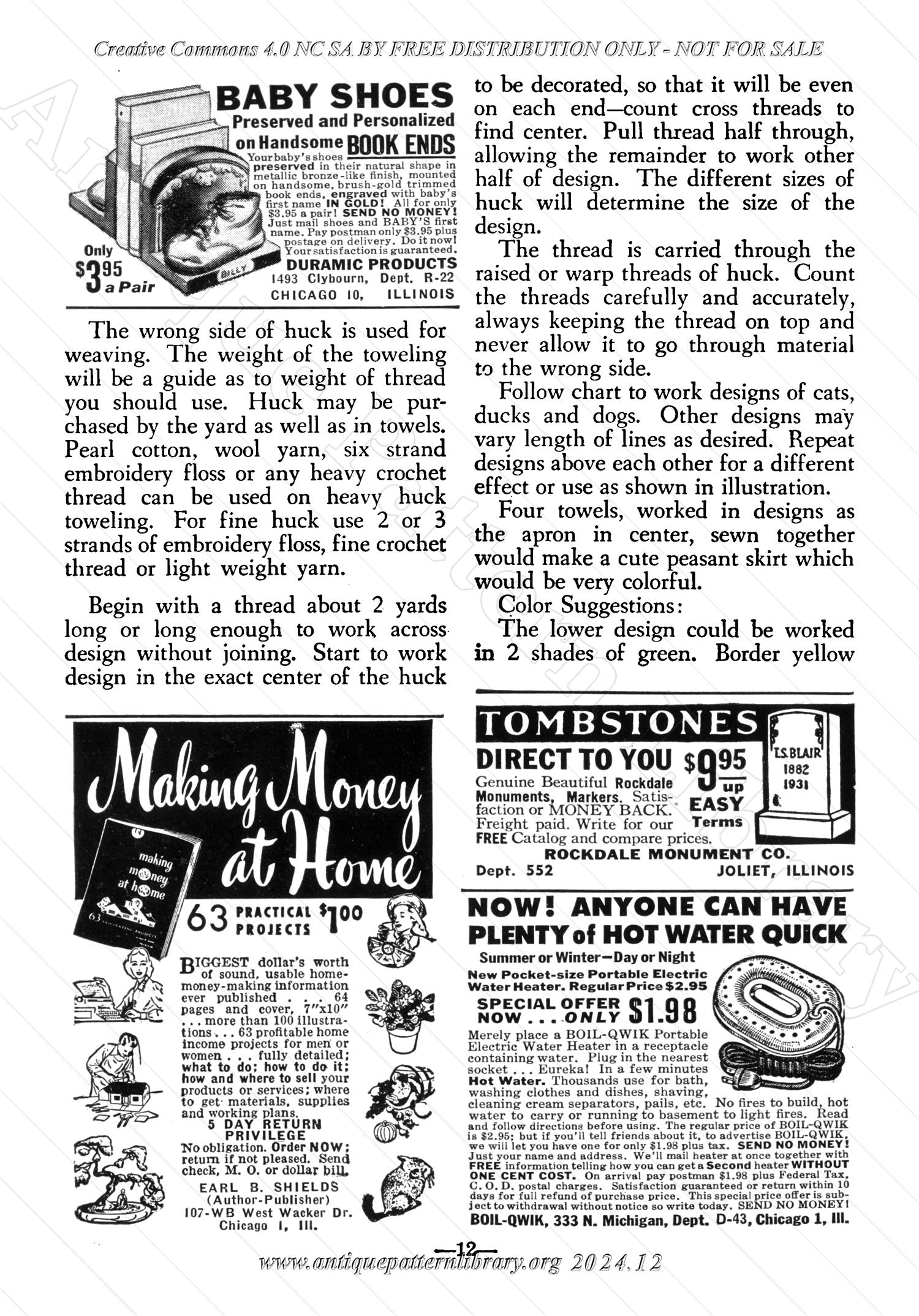 I-WB147 The Workbasket Volume 14 April 1949 No. 7