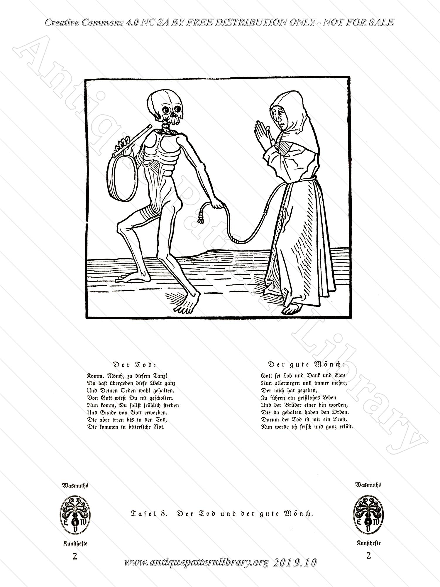 J-FW013 Ein Altdeutscher Totentanz