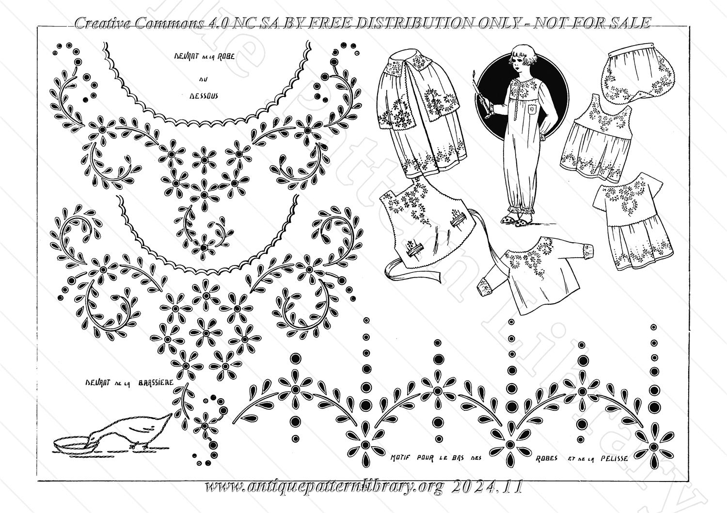 J-NK002 Parures et Layette I