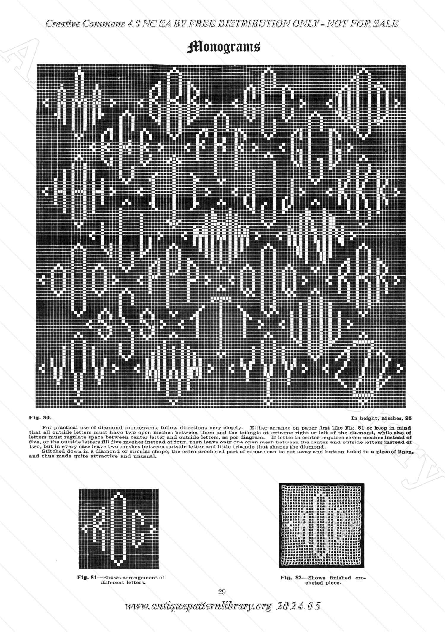 J-PA132 Filet Crochet Designs