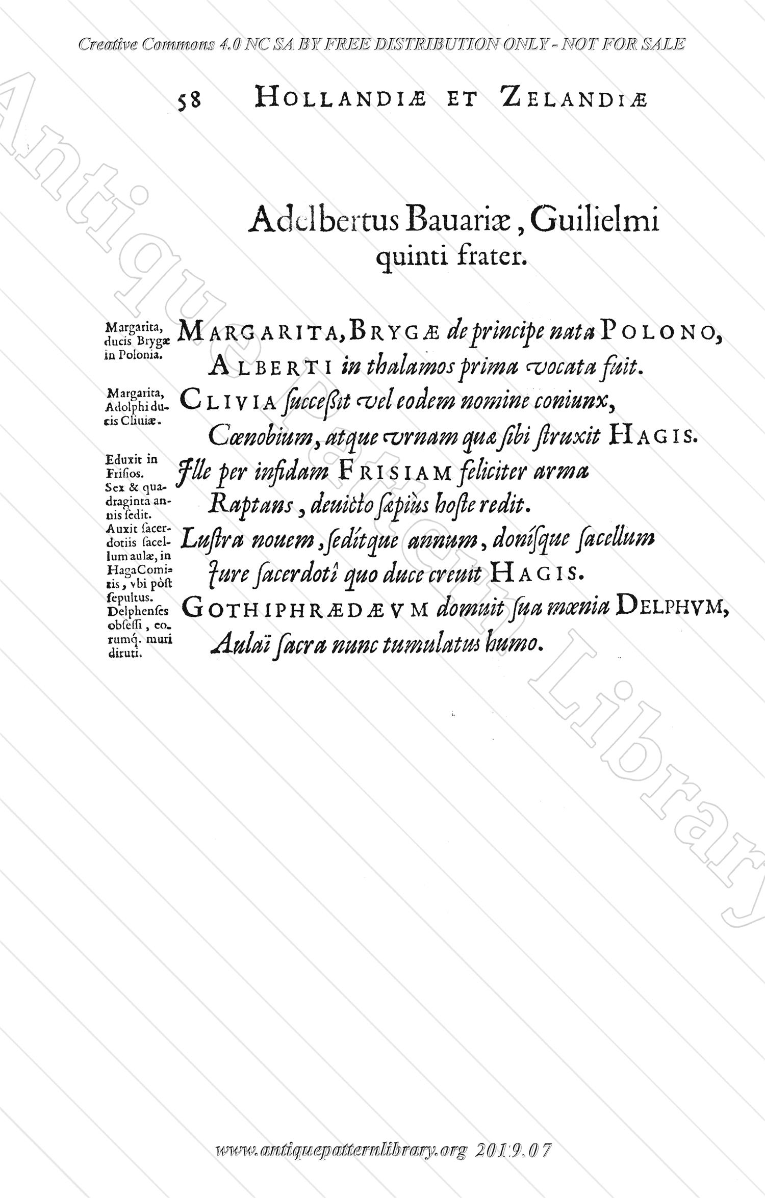 J-PG002 Principes Hollandaie et Zalancaie, Domini Frisiae.