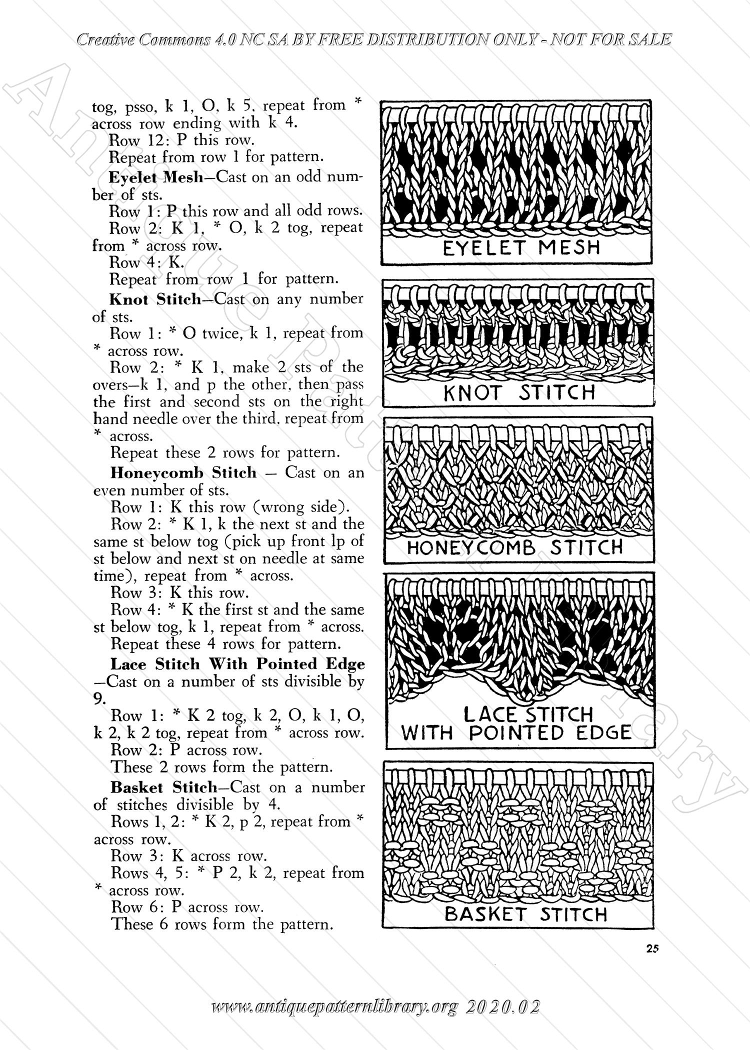 K-AK001 Aunt Ellen's How To Book on Needlework 