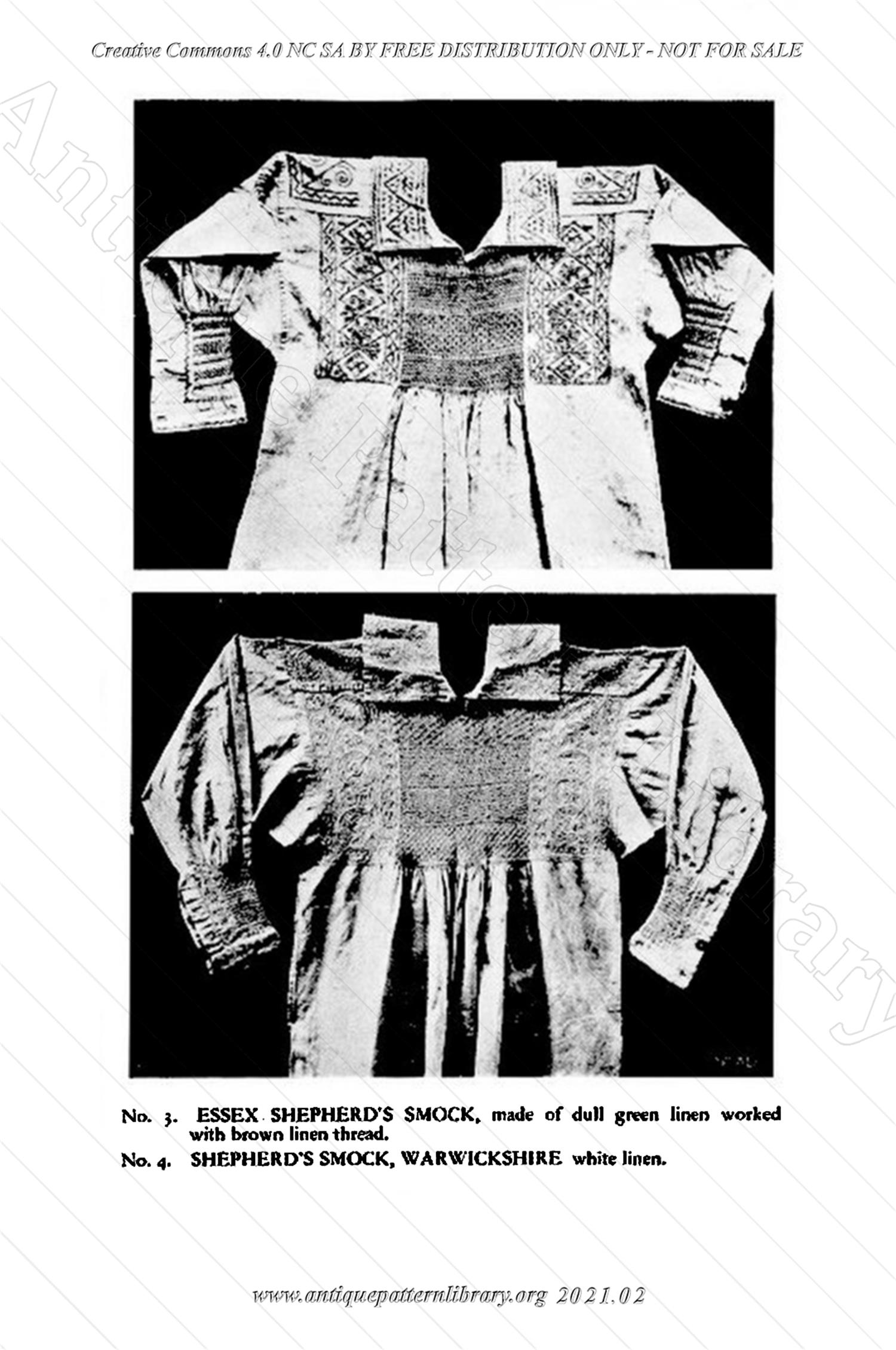 K-HW004 English Smocks