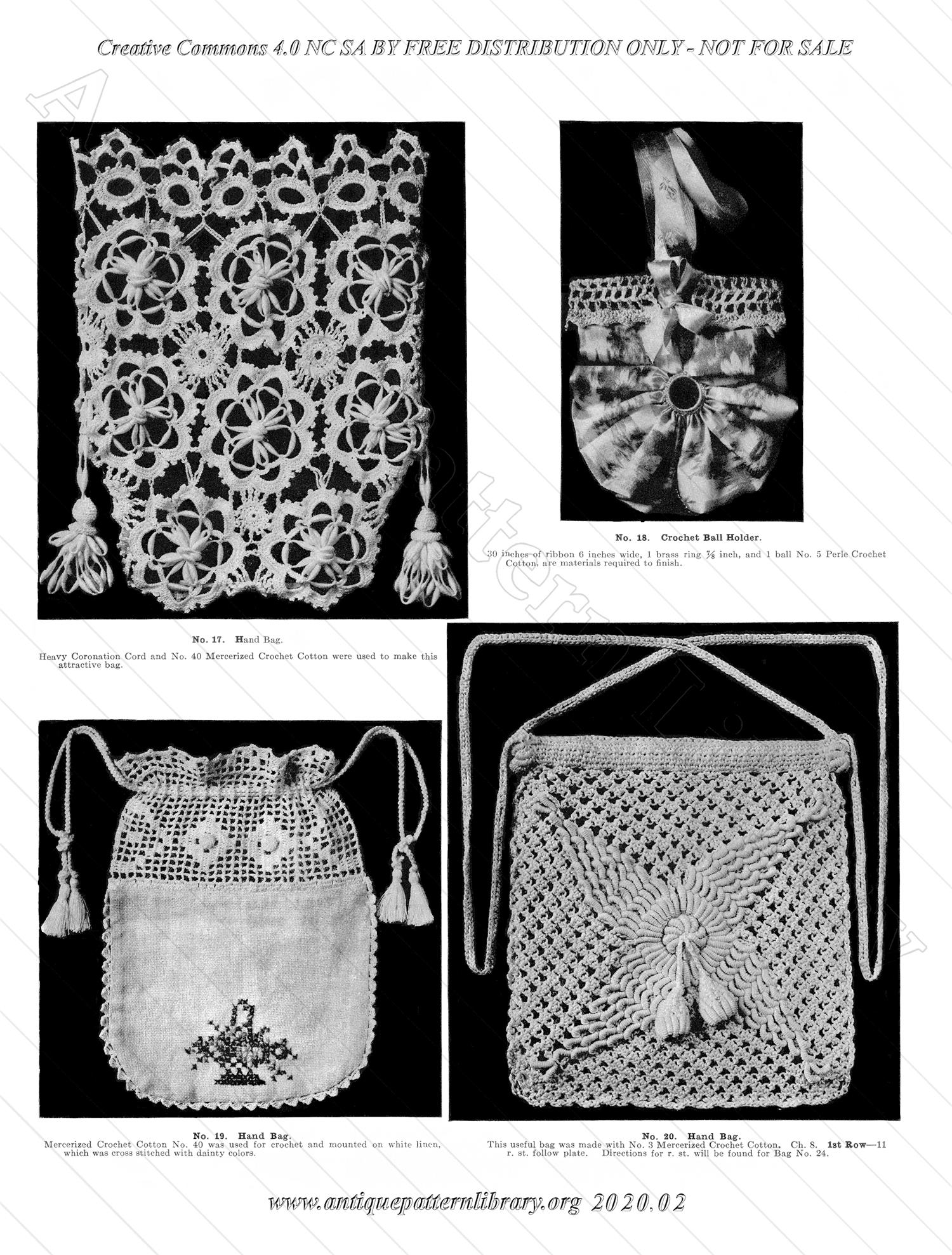 K-ME003 Bags of all kinds in Crochet Book No. 5