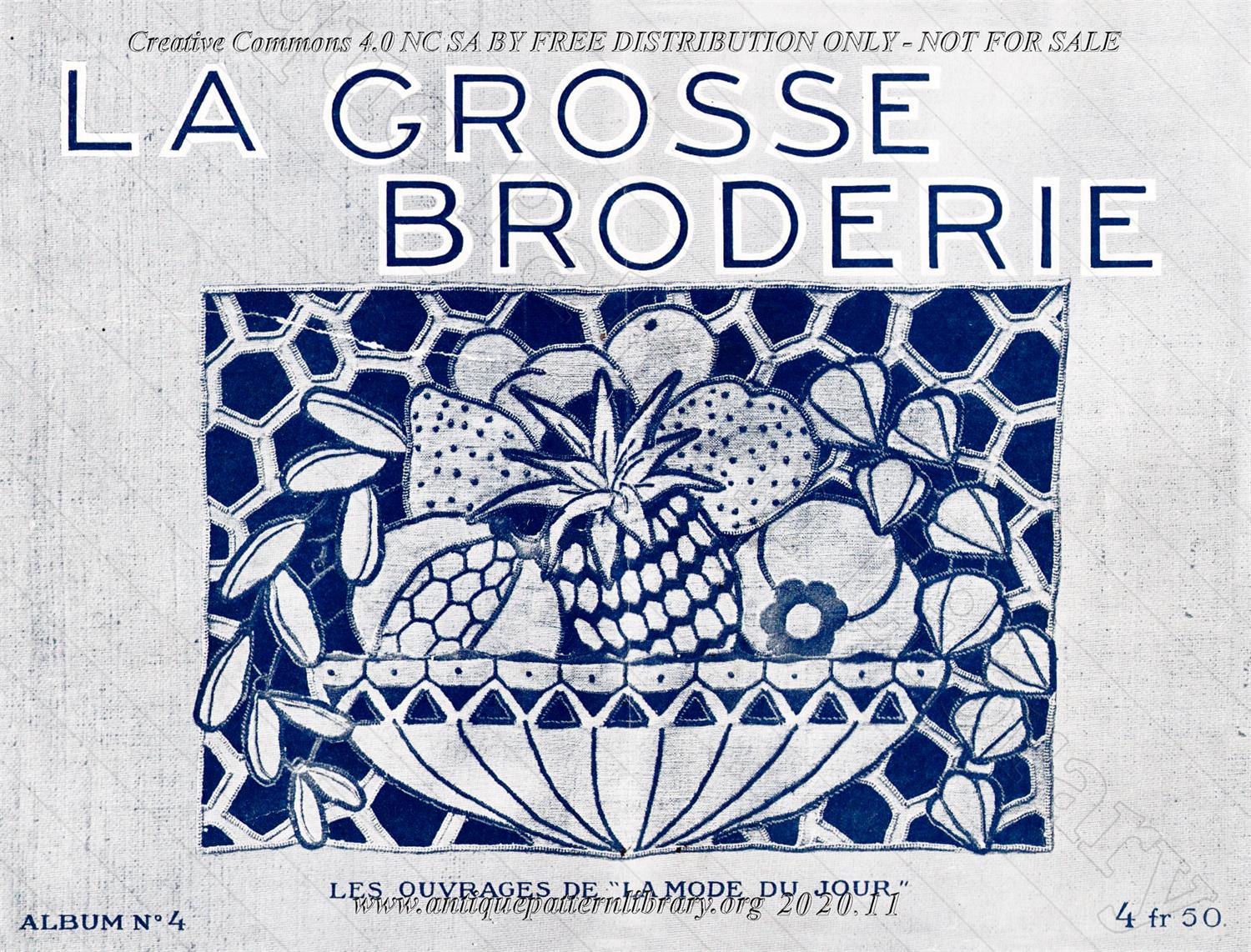 K-WK001 La Grosse Broderie