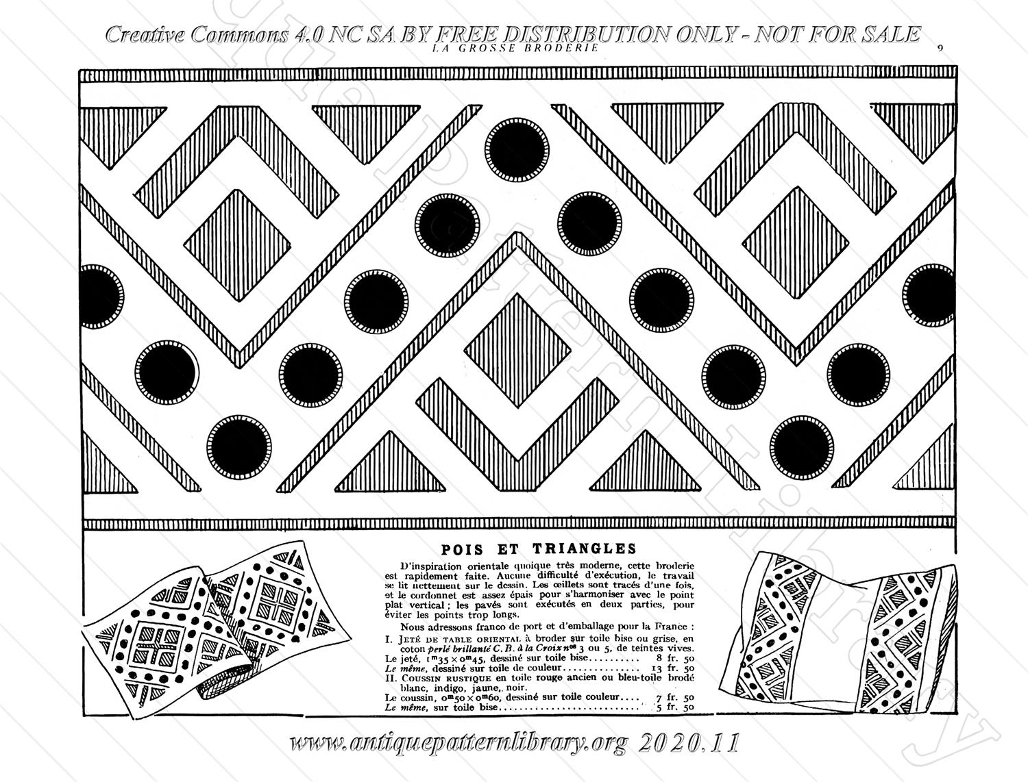 K-WK001 La Grosse Broderie