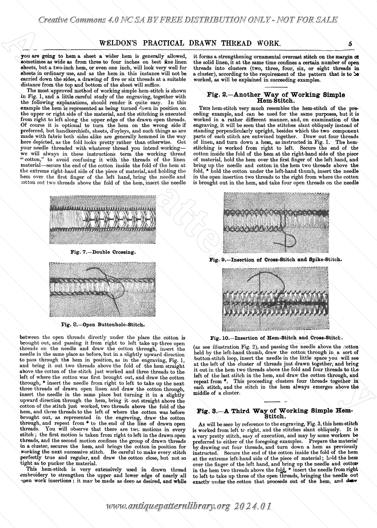 K-WK003 Practical Drawn Thread