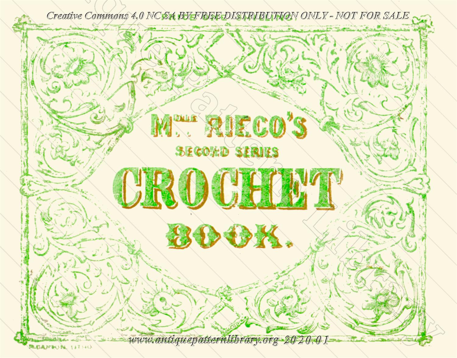 K-YS001 The Crochet Book