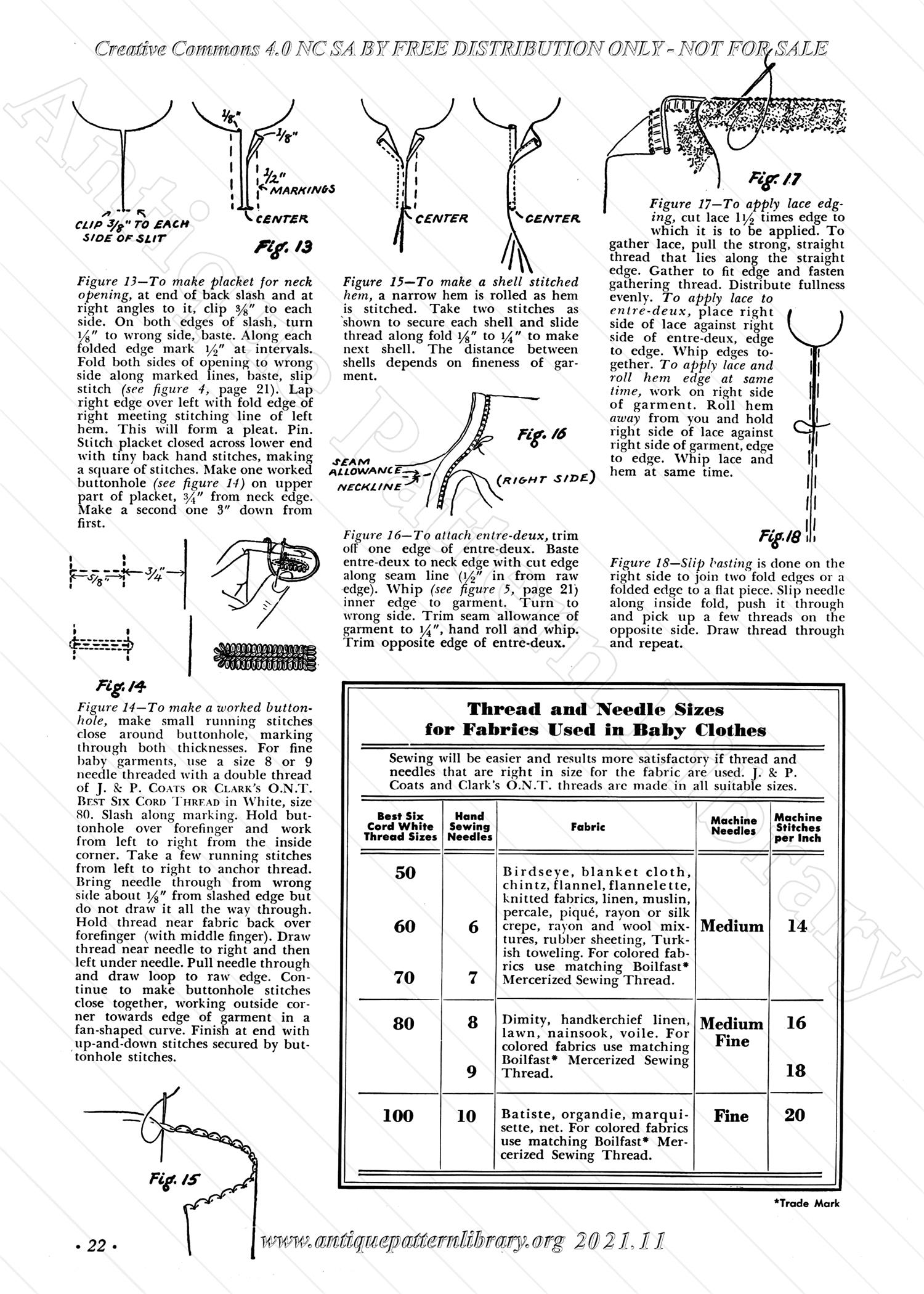 L-OS003 Sewing for Babies