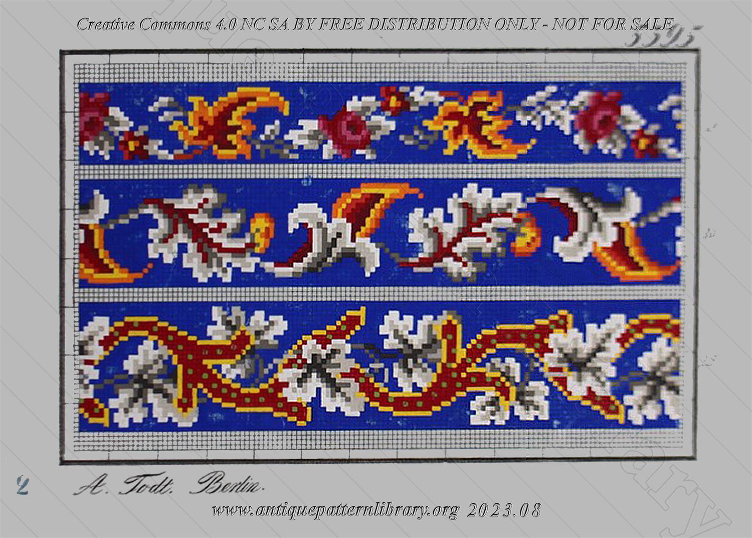 L-PC012 5395 Three Border Patterns