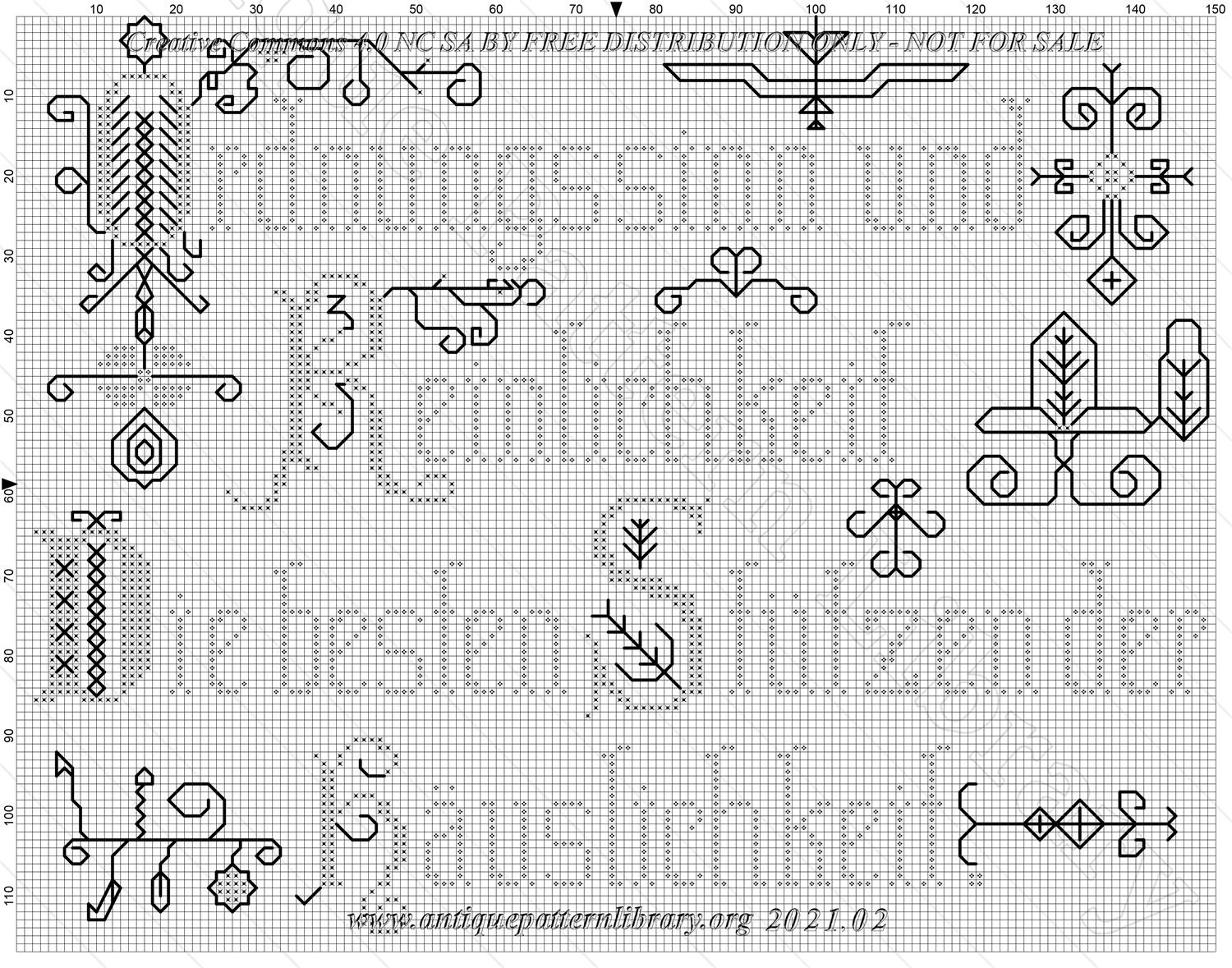 L-TT001 German Household Mottos